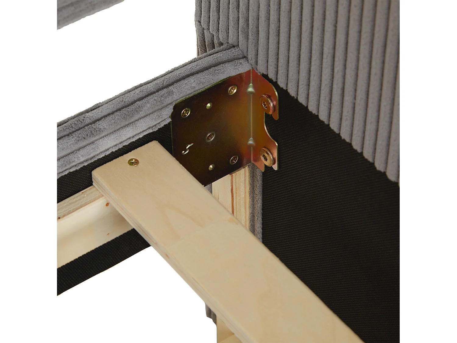 Schlafsofa 213x74,5x98 cm grau