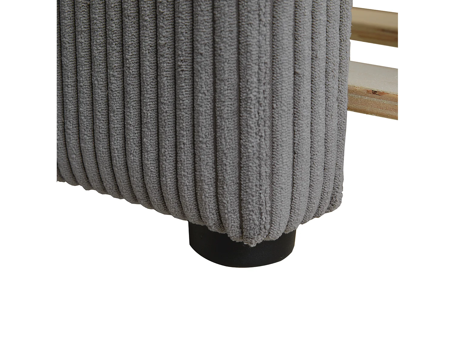 Schlafsofa 213x74,5x98 cm grau