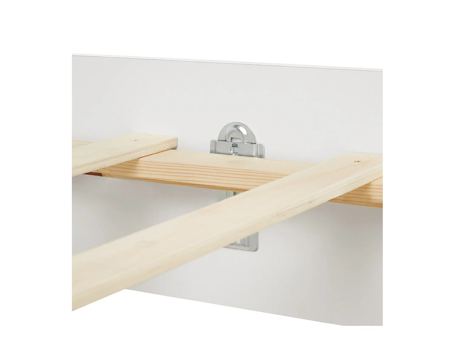 Bett 90x200 cm weiß Senior