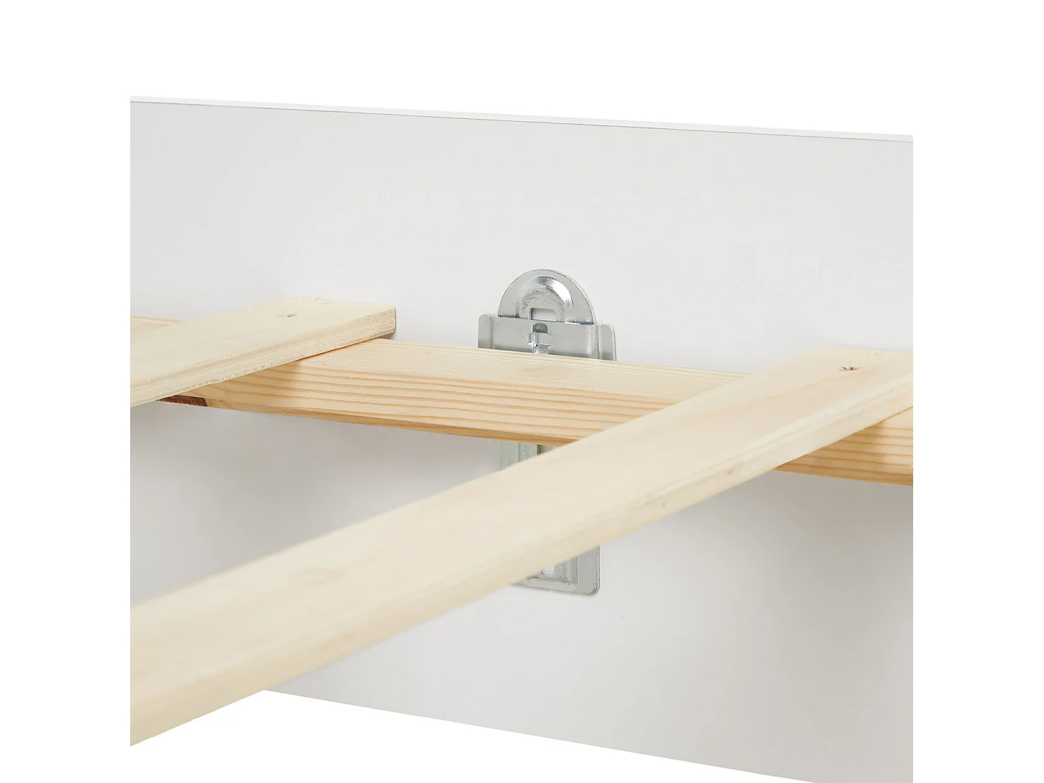 Bett 90x200 cm weiß Senior