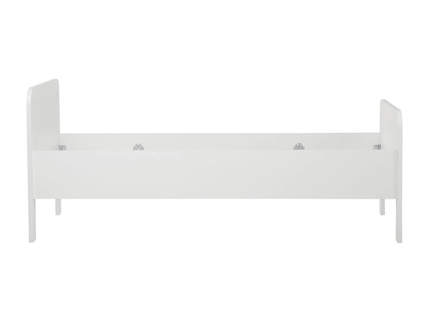 Bett 90x200 cm weiß Senior