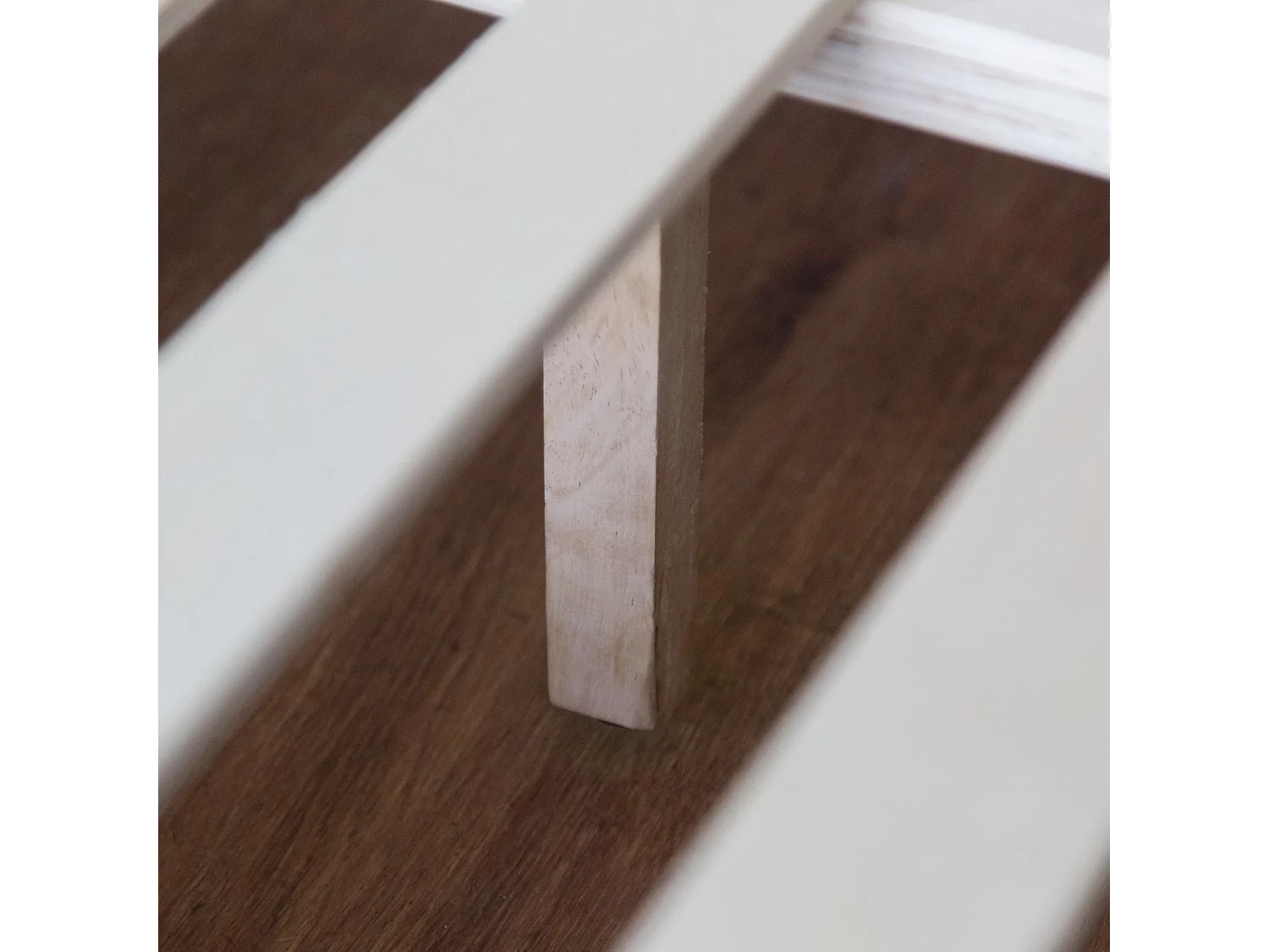 Gestoffeerd bed 140x200 cm bruin