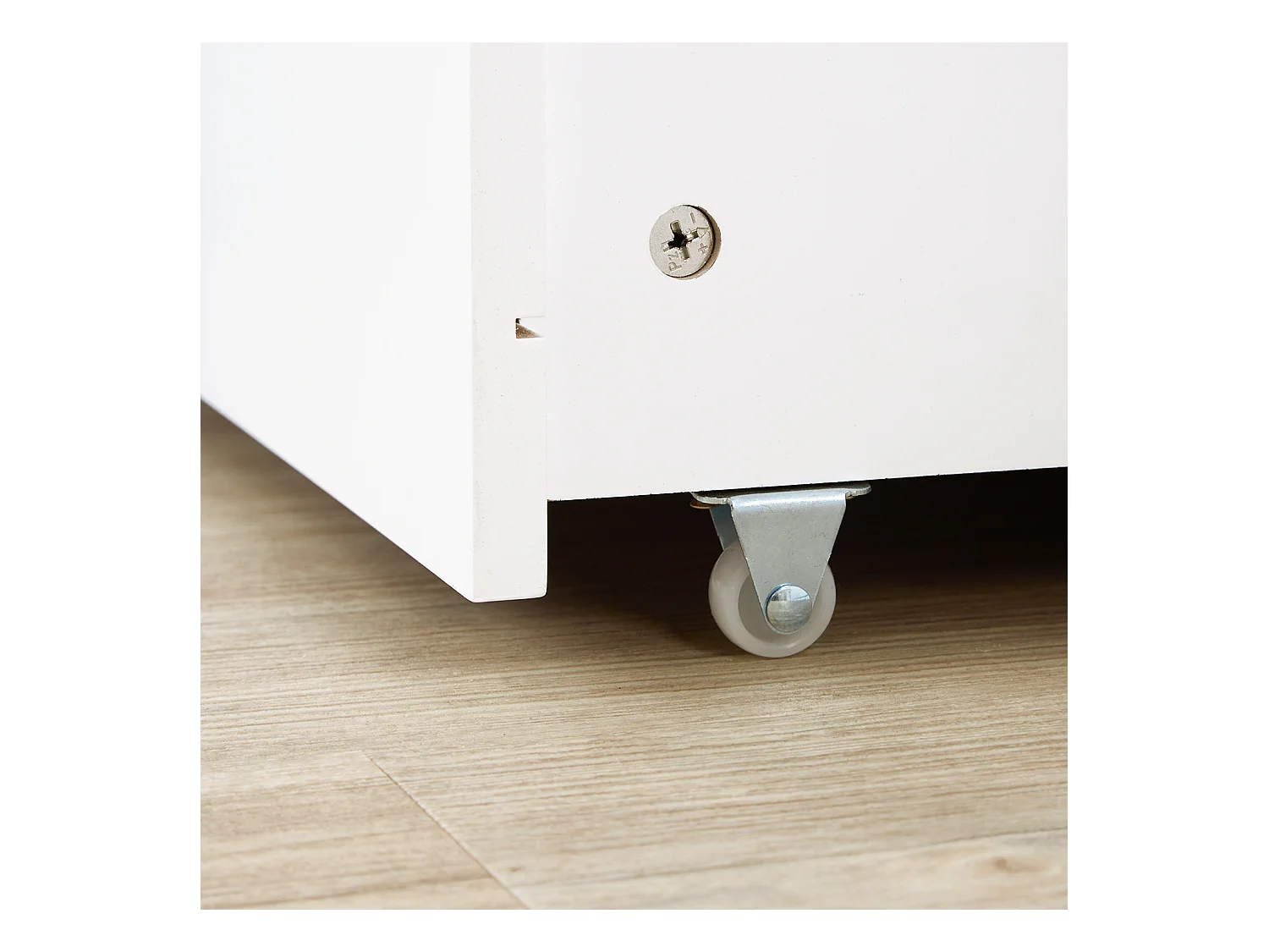 Einzelbett 90x200 cm weiß, Kabinenbett mit Stauraumschubladen