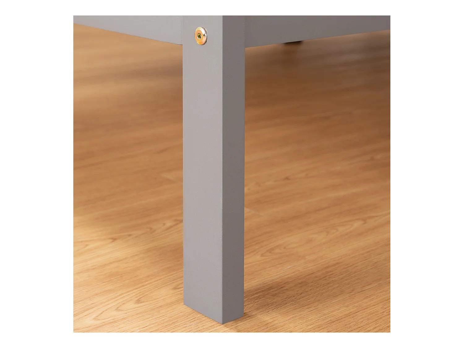 Holzbett 90x200 cm grau Kiefer