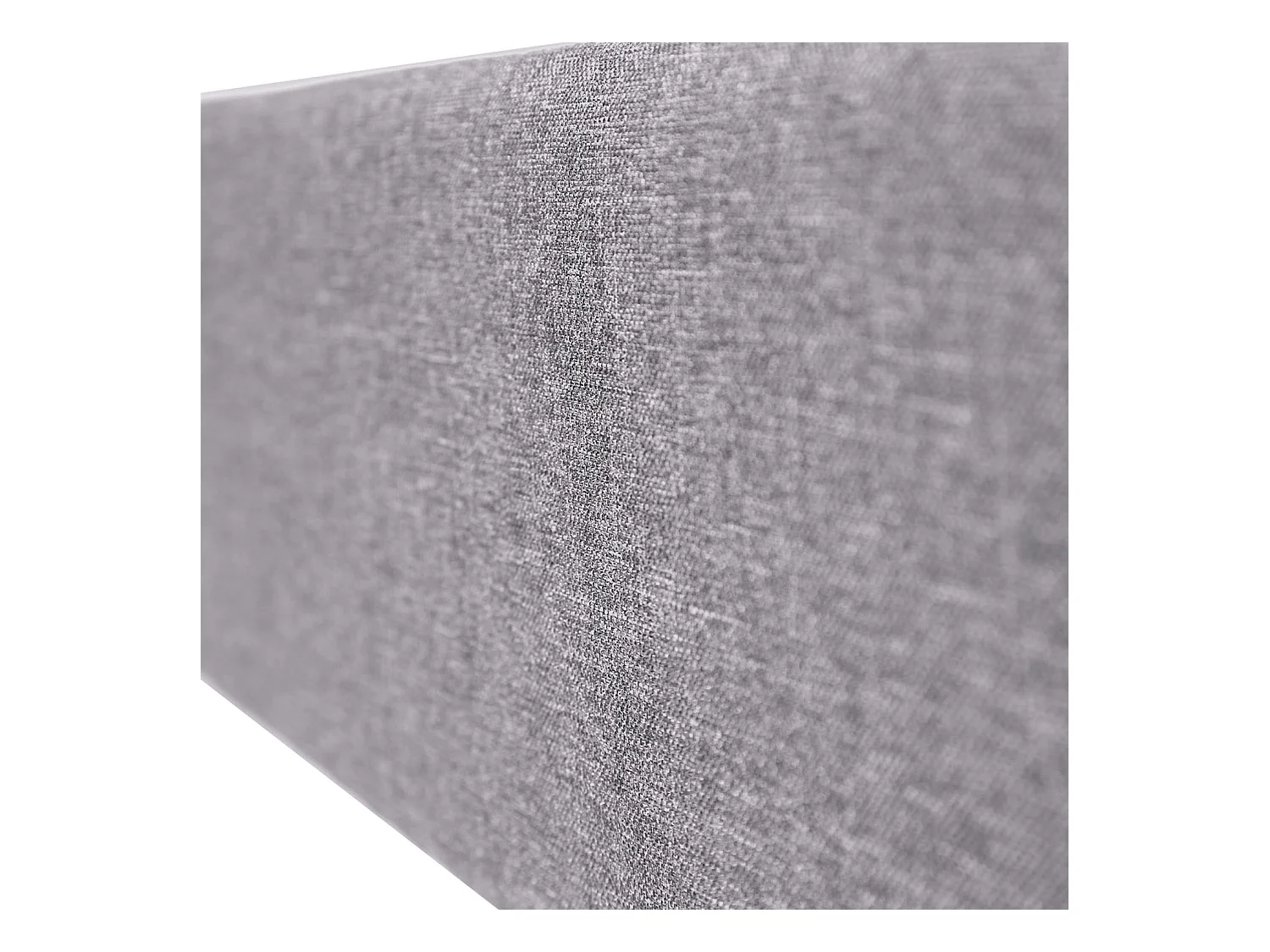 Bettgestell 120x200 cm grau gepolstert