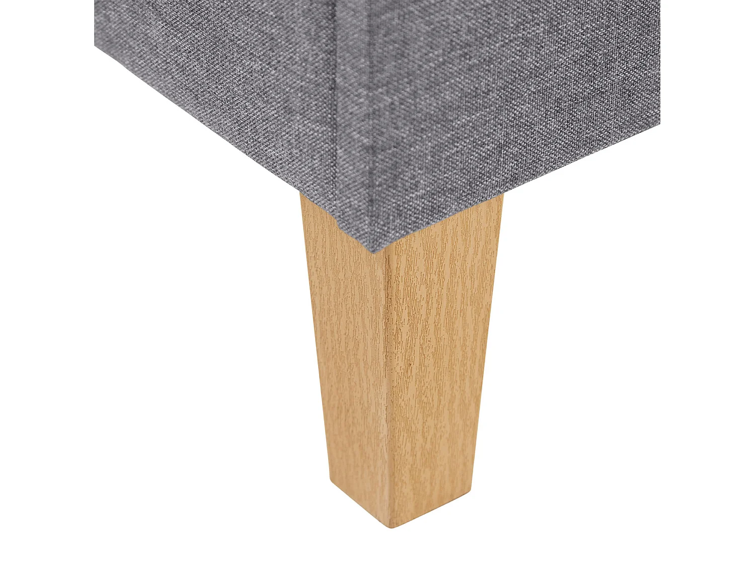 Rama łóżka 120x200 cm, tapicerowana, szara