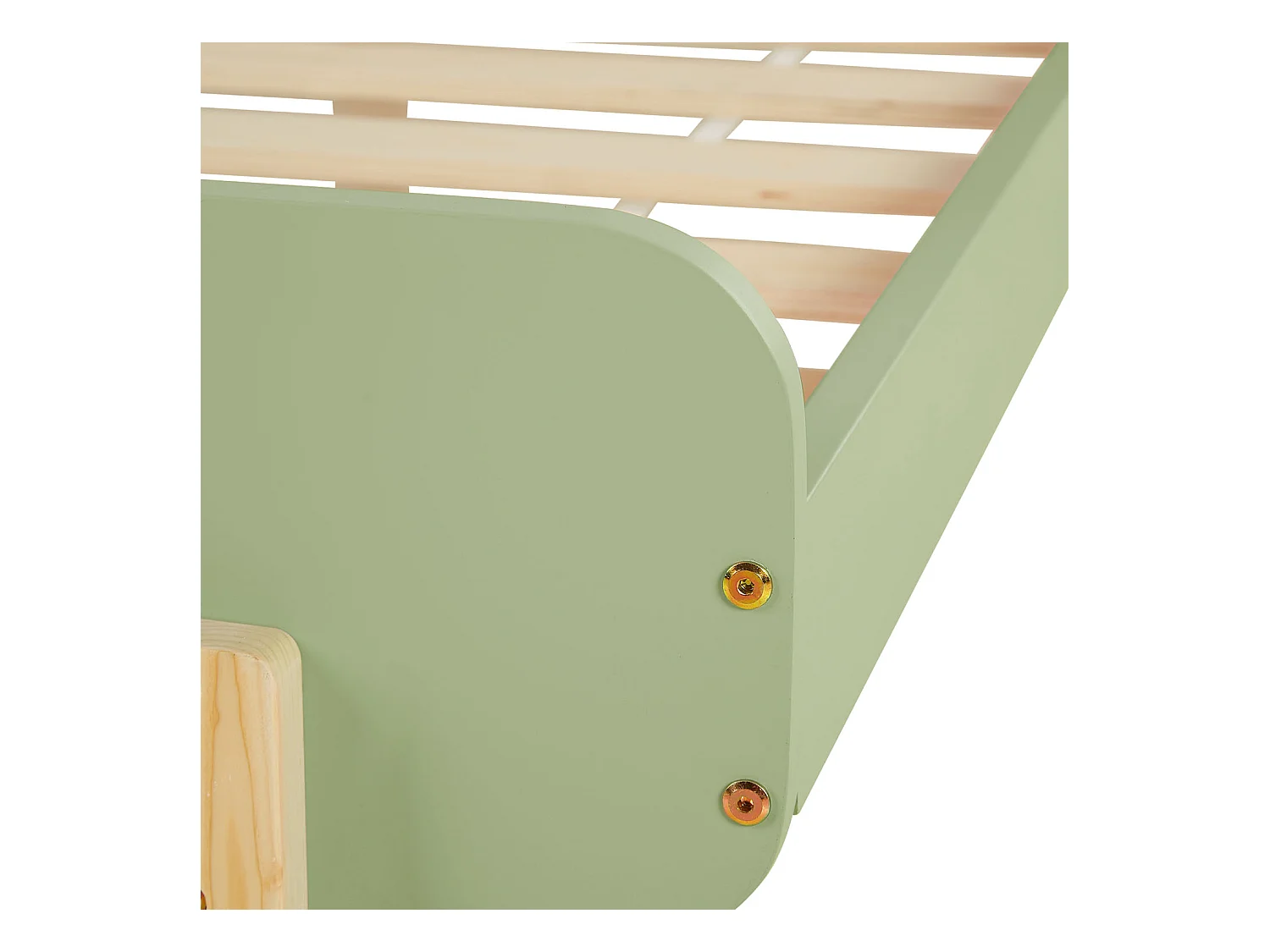 Einzelbett 95x76,5x209 cm grün