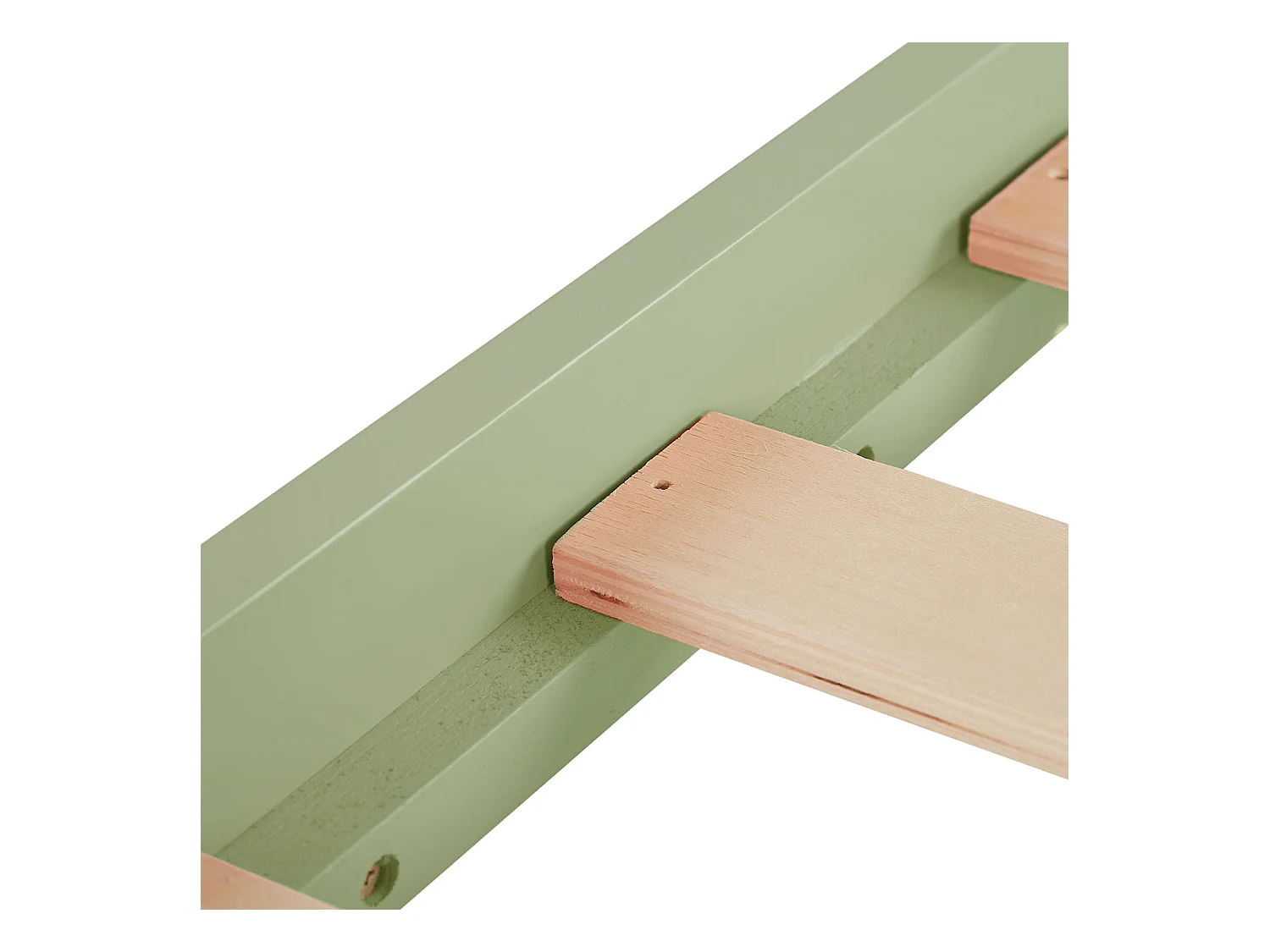 Einzelbett 95x76,5x209 cm grün