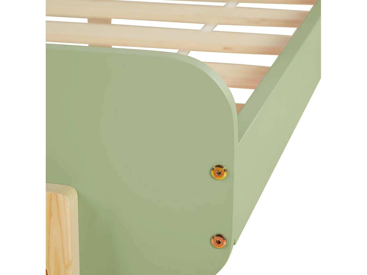 Einzelbett 95x76,5x209 cm grün