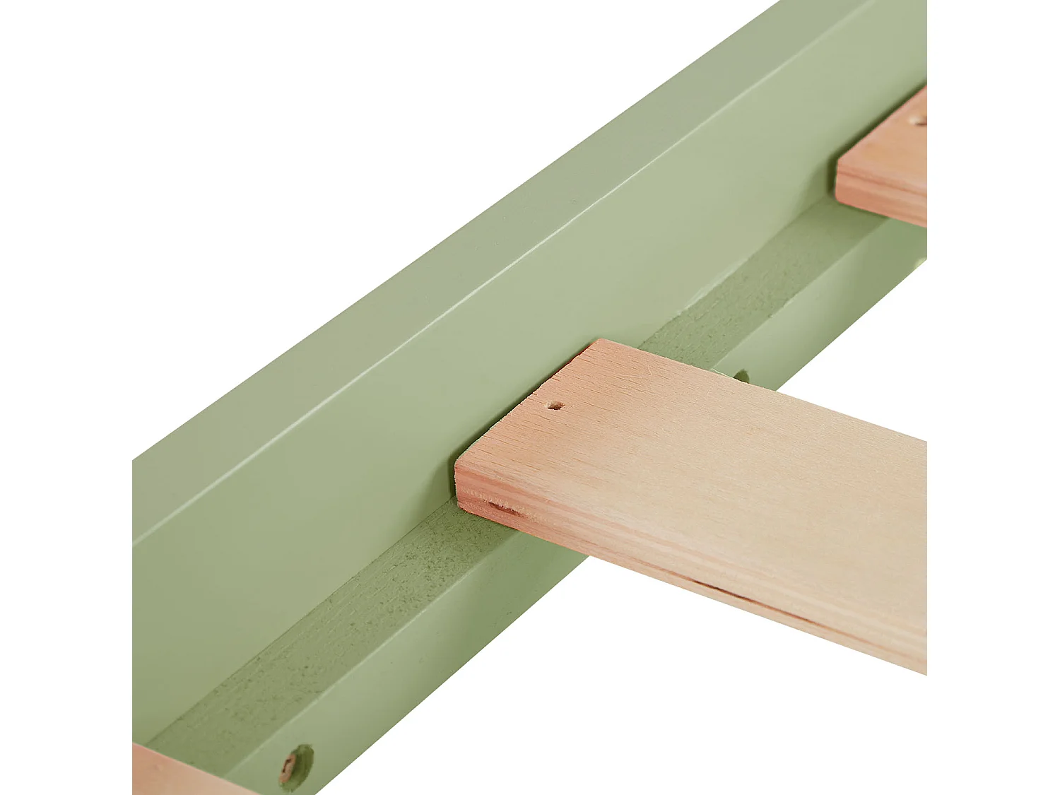 Einzelbett 95x76,5x209 cm grün