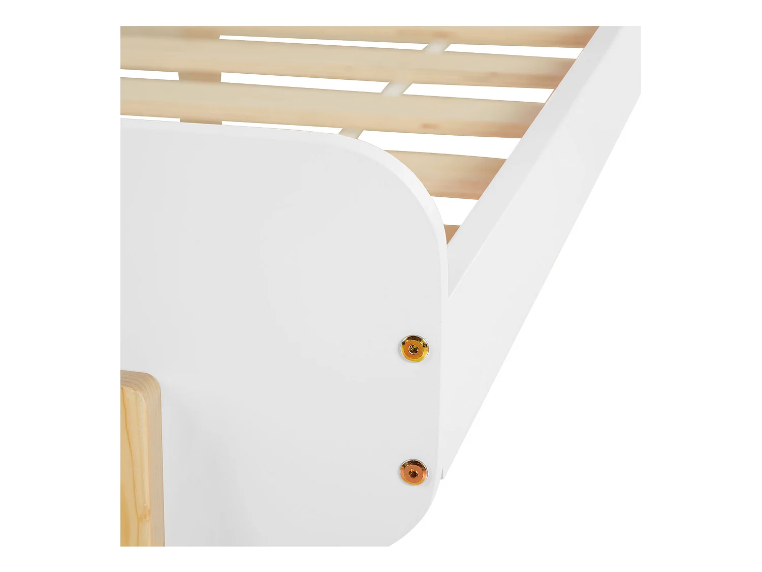 Einzelbett 90x200 cm weiß