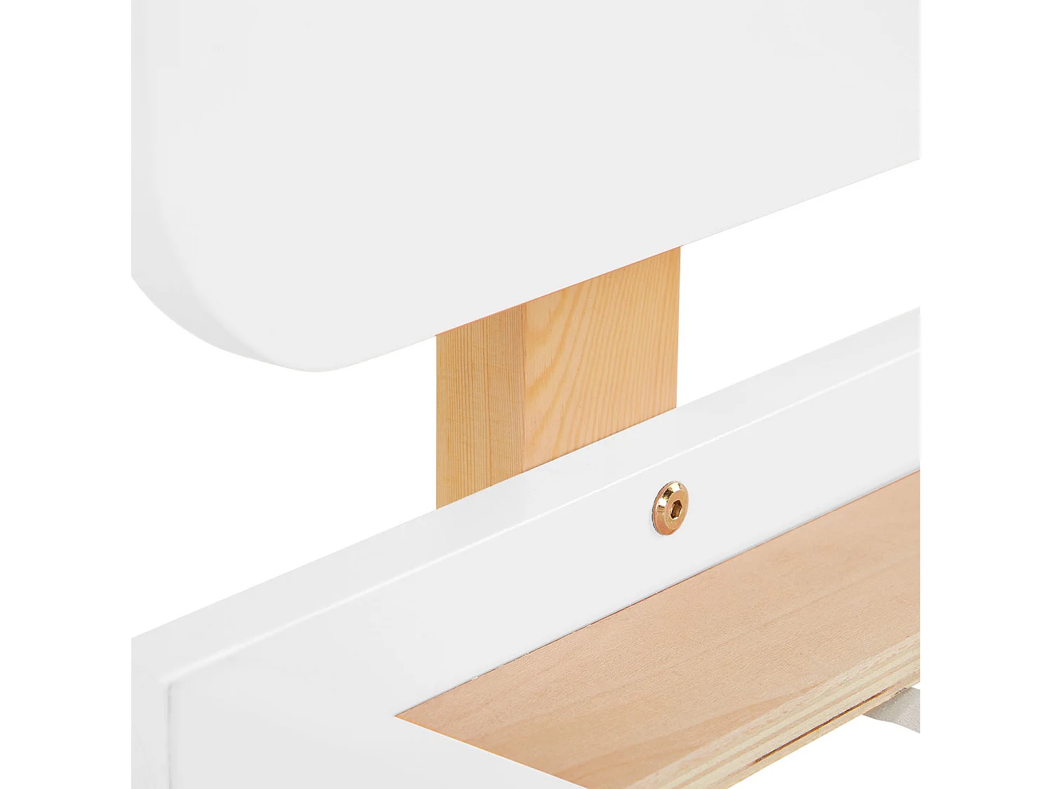 Einzelbett 90x200 cm weiß