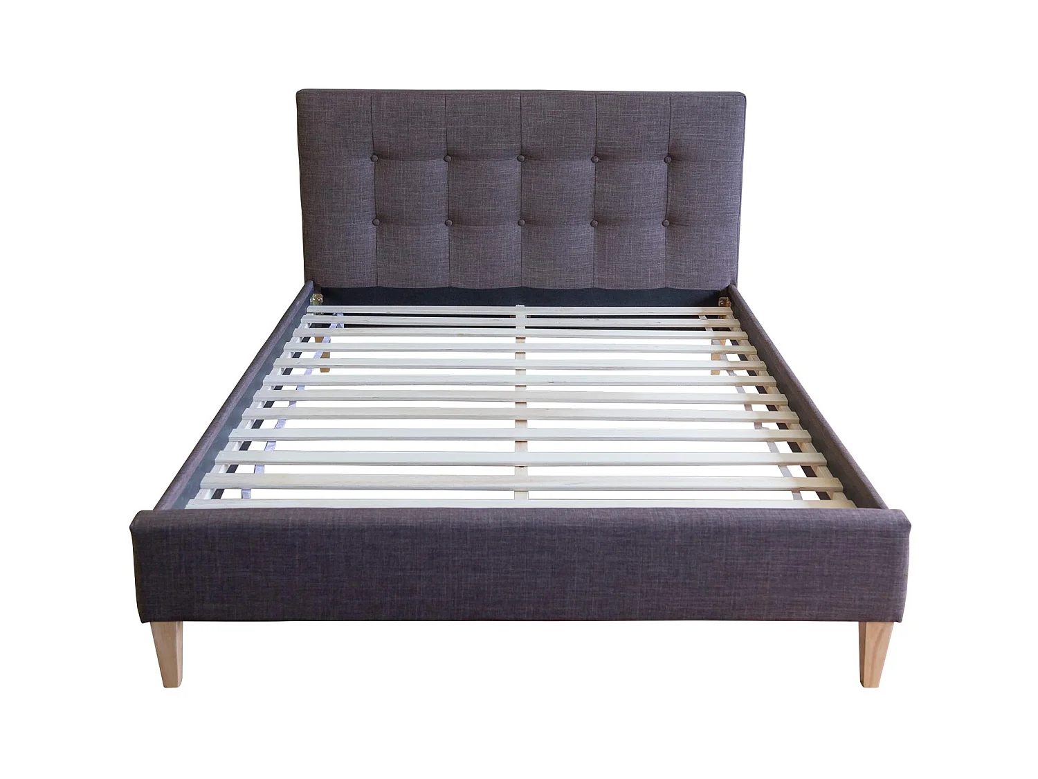 Bettgestell 180x200 cm Braun Superking