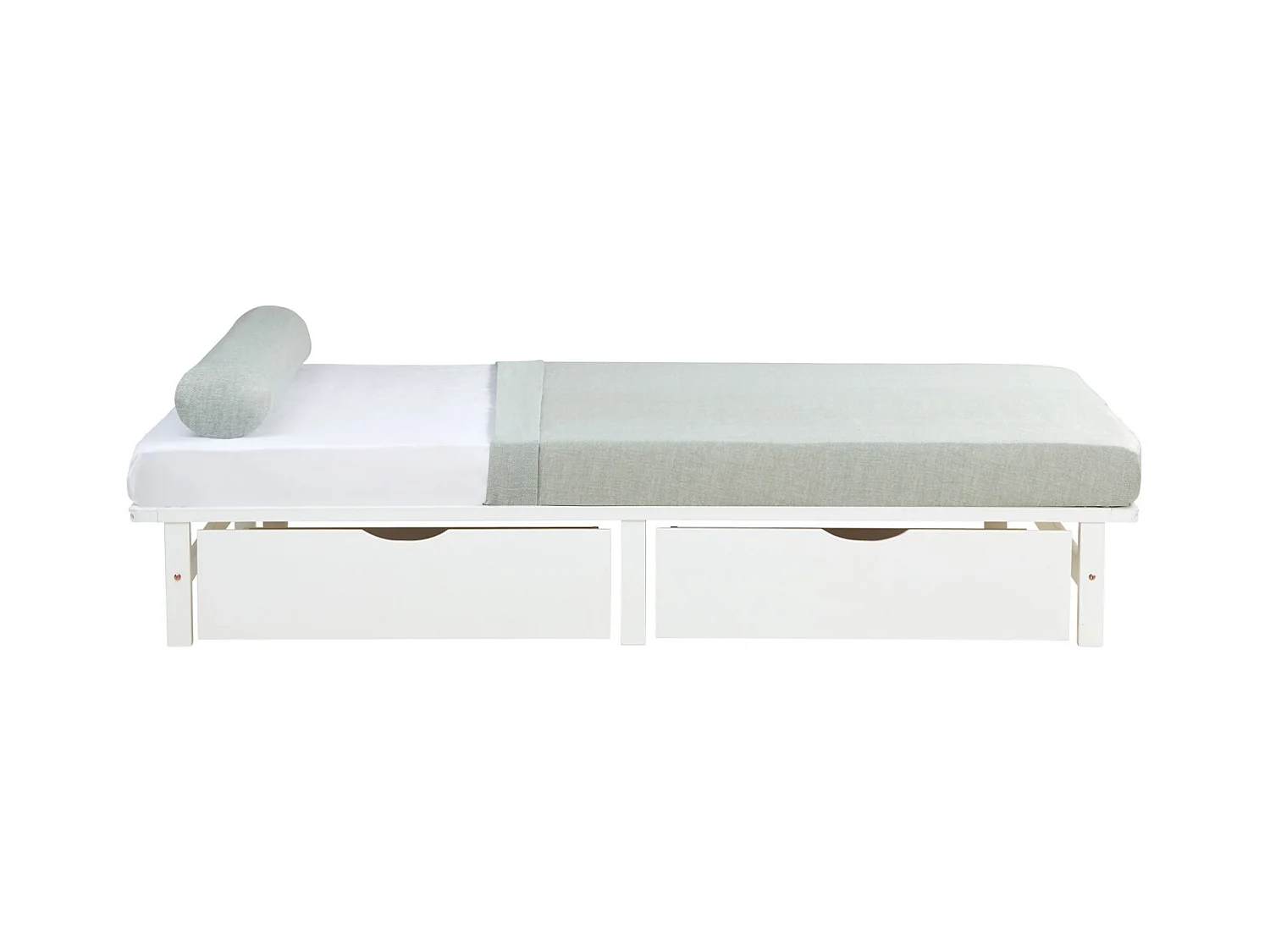 Lit Palette 140x200 cm blanc