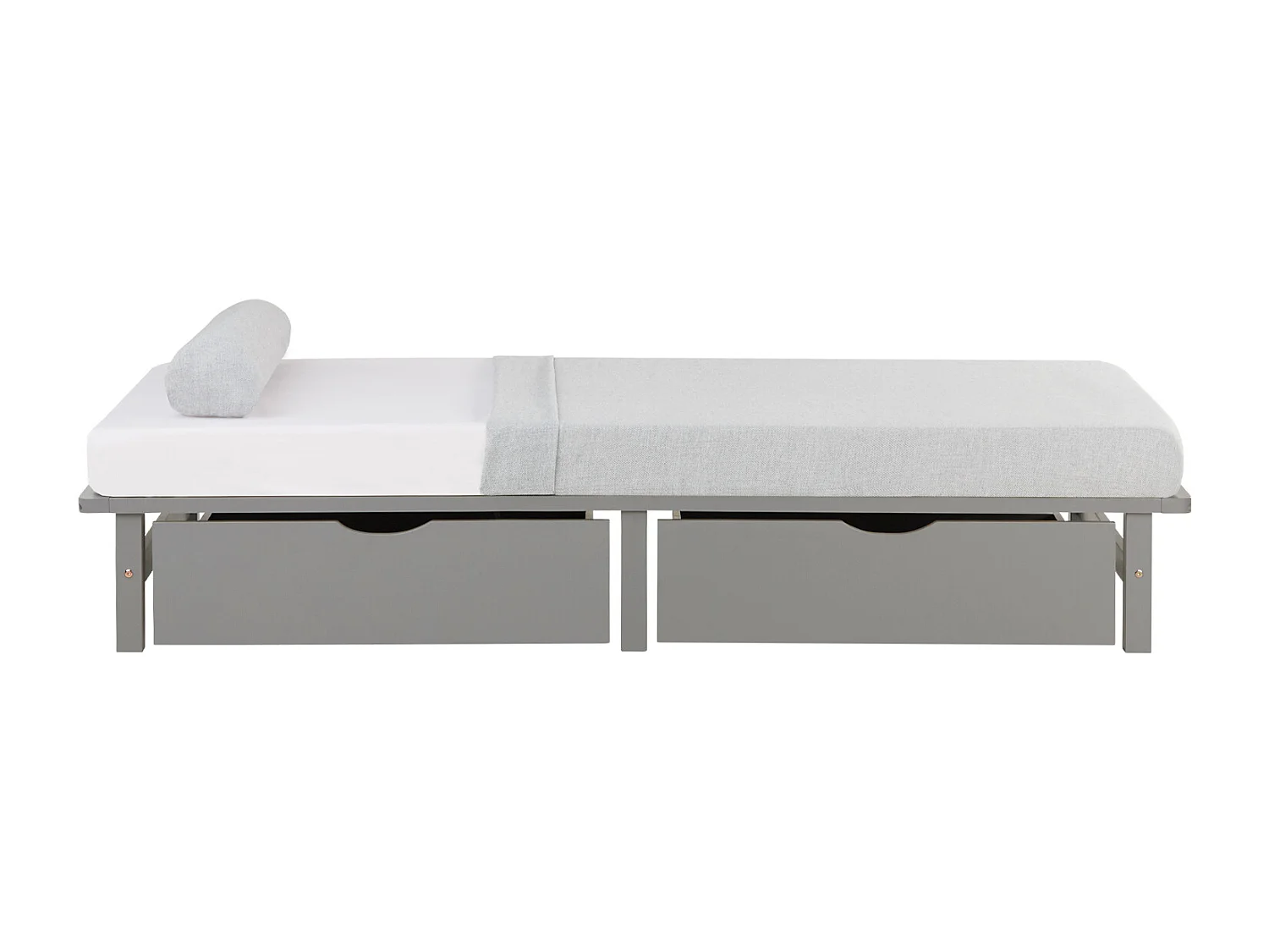Cama Palet 90x200 cm Gris