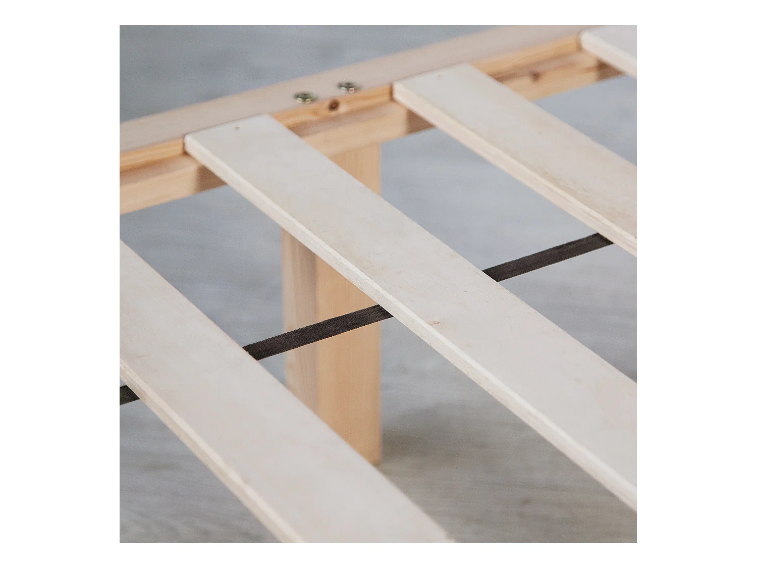 Lit 140x200 cm Naturel