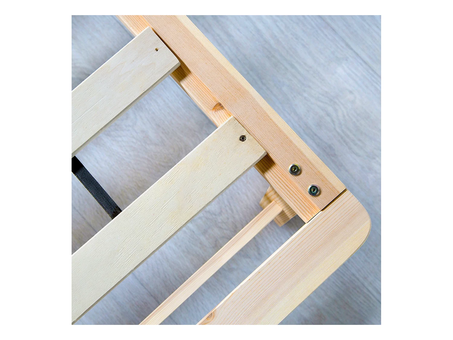 Palettenbett 140x200 cm Natur