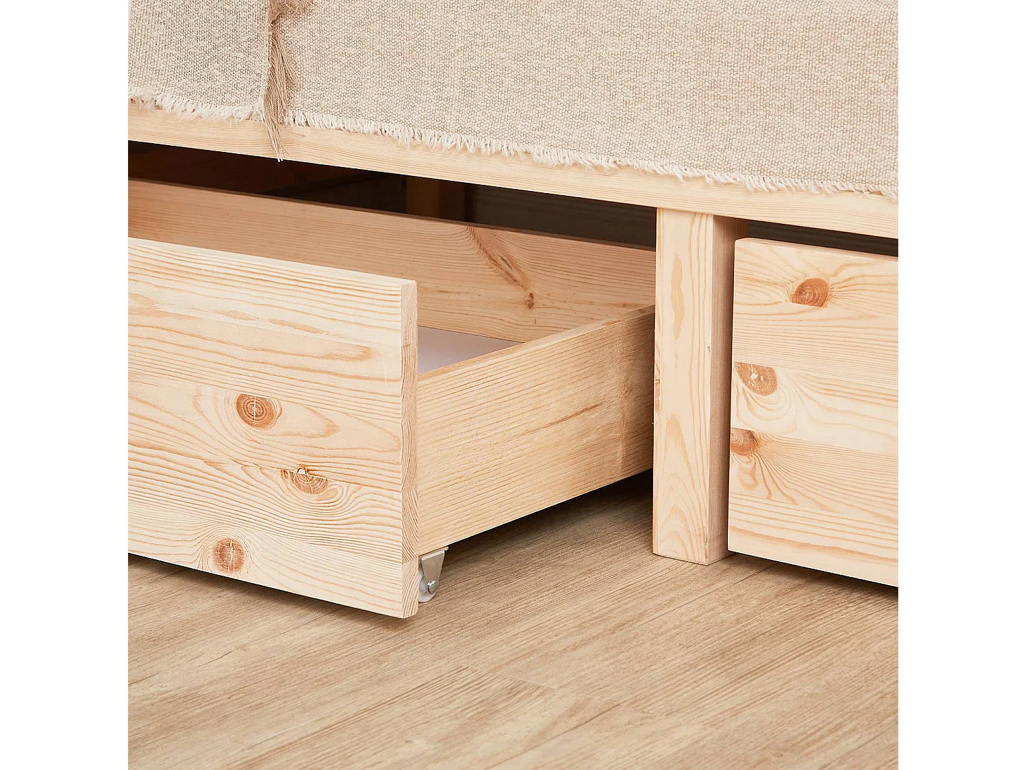 Cama Palet 140x200 cm Natural