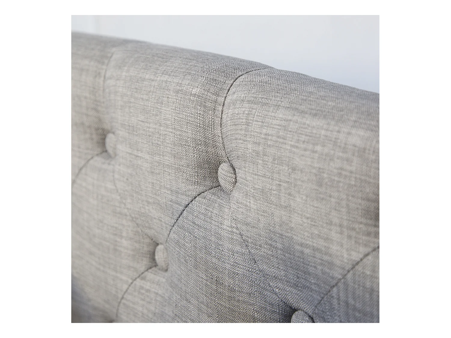 Tagesbett 90x200 cm grau Gepolstertes Bett mit Schublade Schlafsofa Gästebett ausziehbar