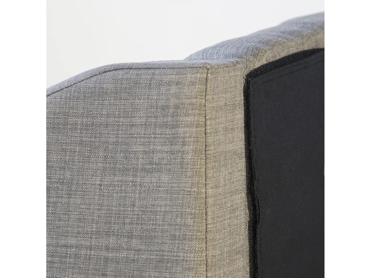 Łóżko dzienne 90x200 cm szare Tapicerowane łóżko z szufladą, sofa, rozkładane łóżko dla gości, rozsuwane