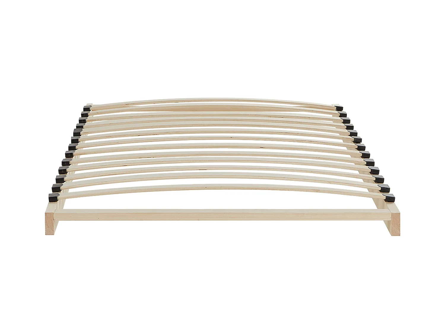 Bett 98,5x206x87 cm weiß Komfort