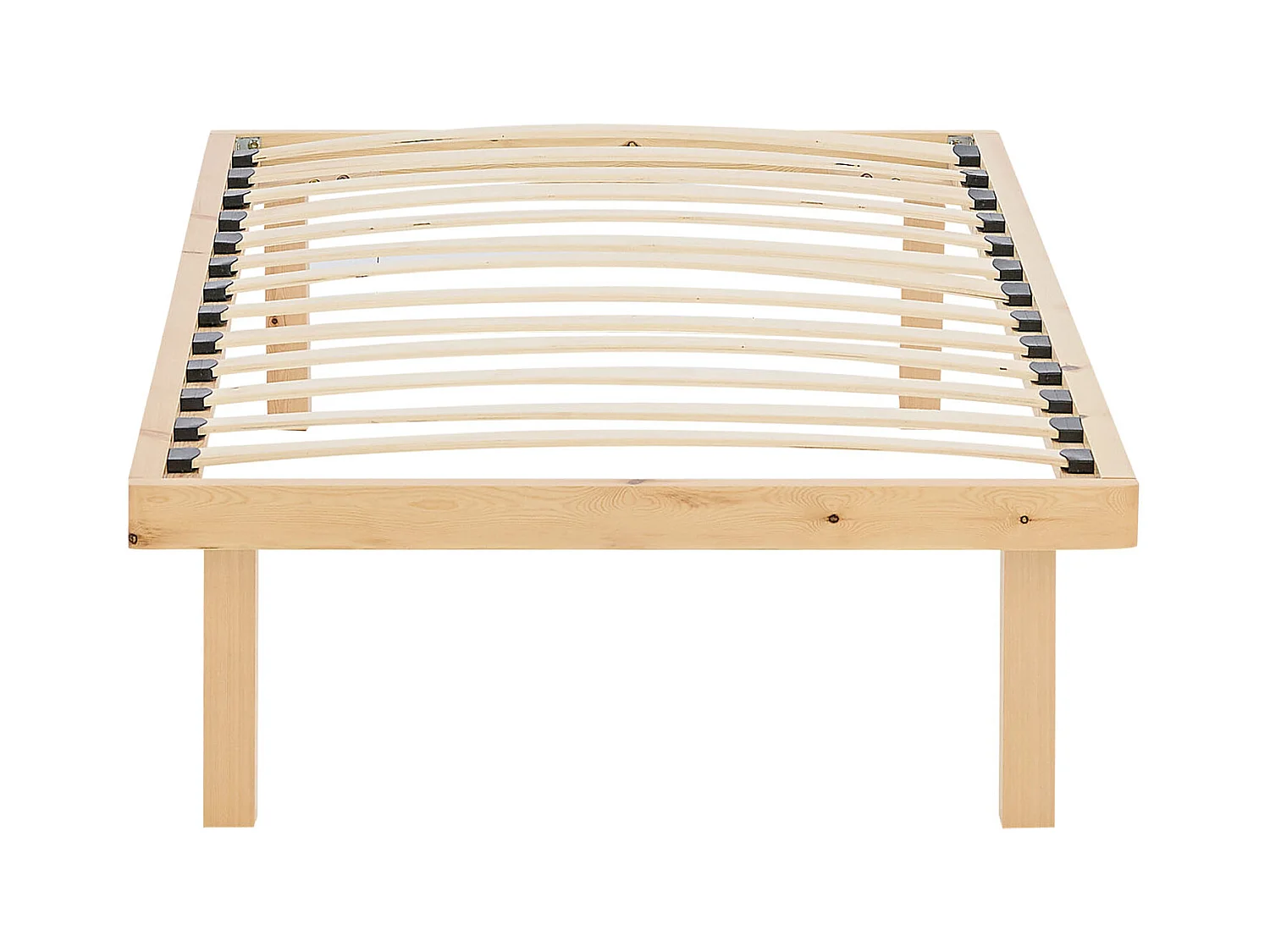 Lit en Bois 90x200 cm Naturel