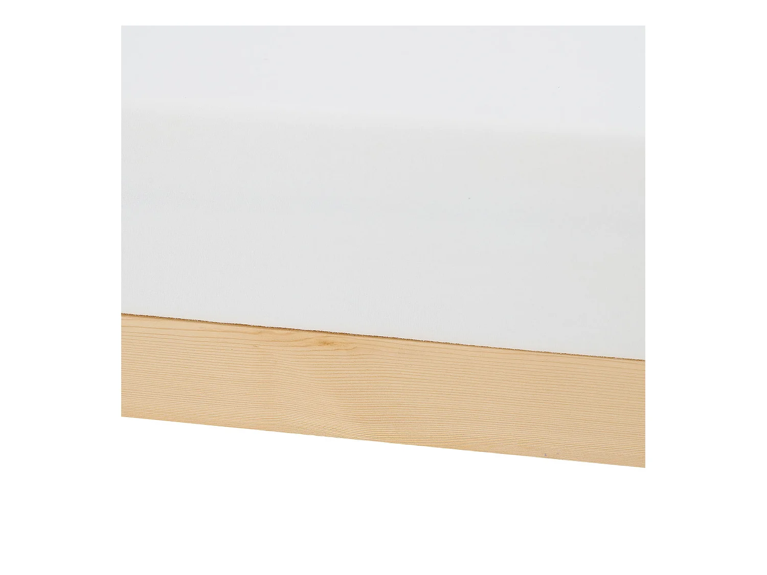 Lit en Bois 90x200 cm Naturel
