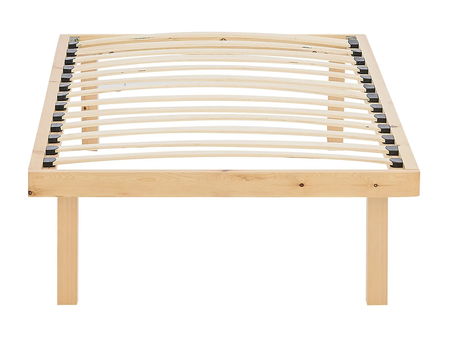 Cama de madera 90x200 cm natural