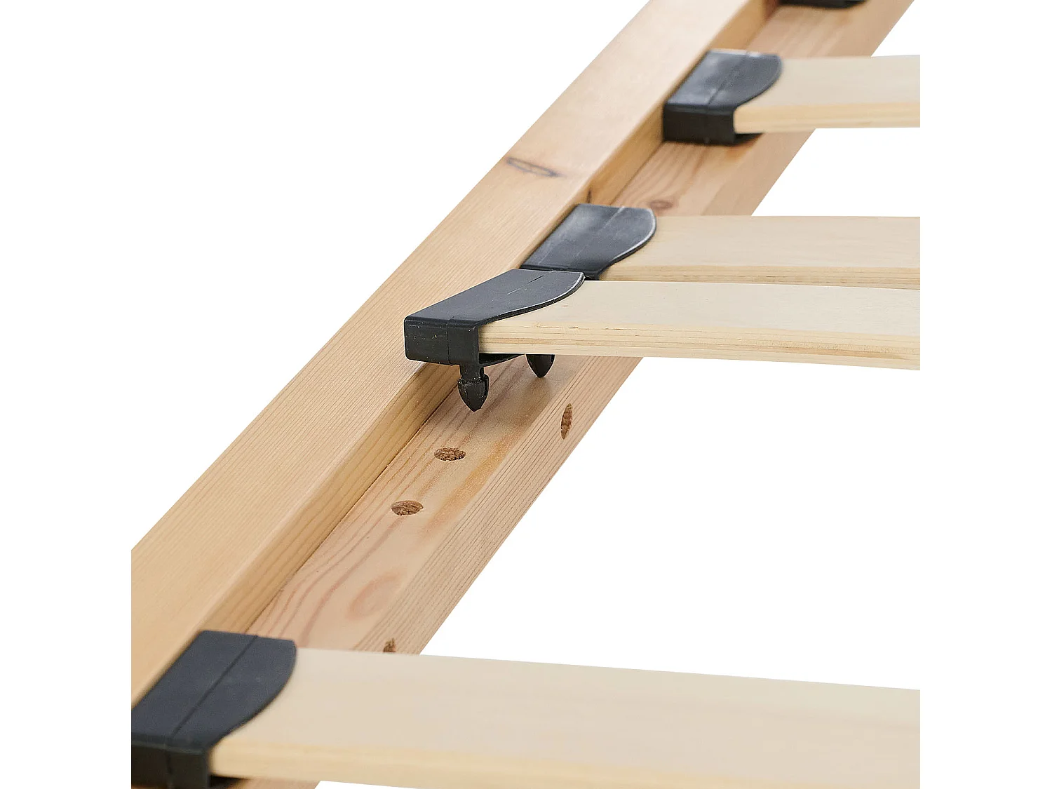 Cama de madera 90x200 cm natural