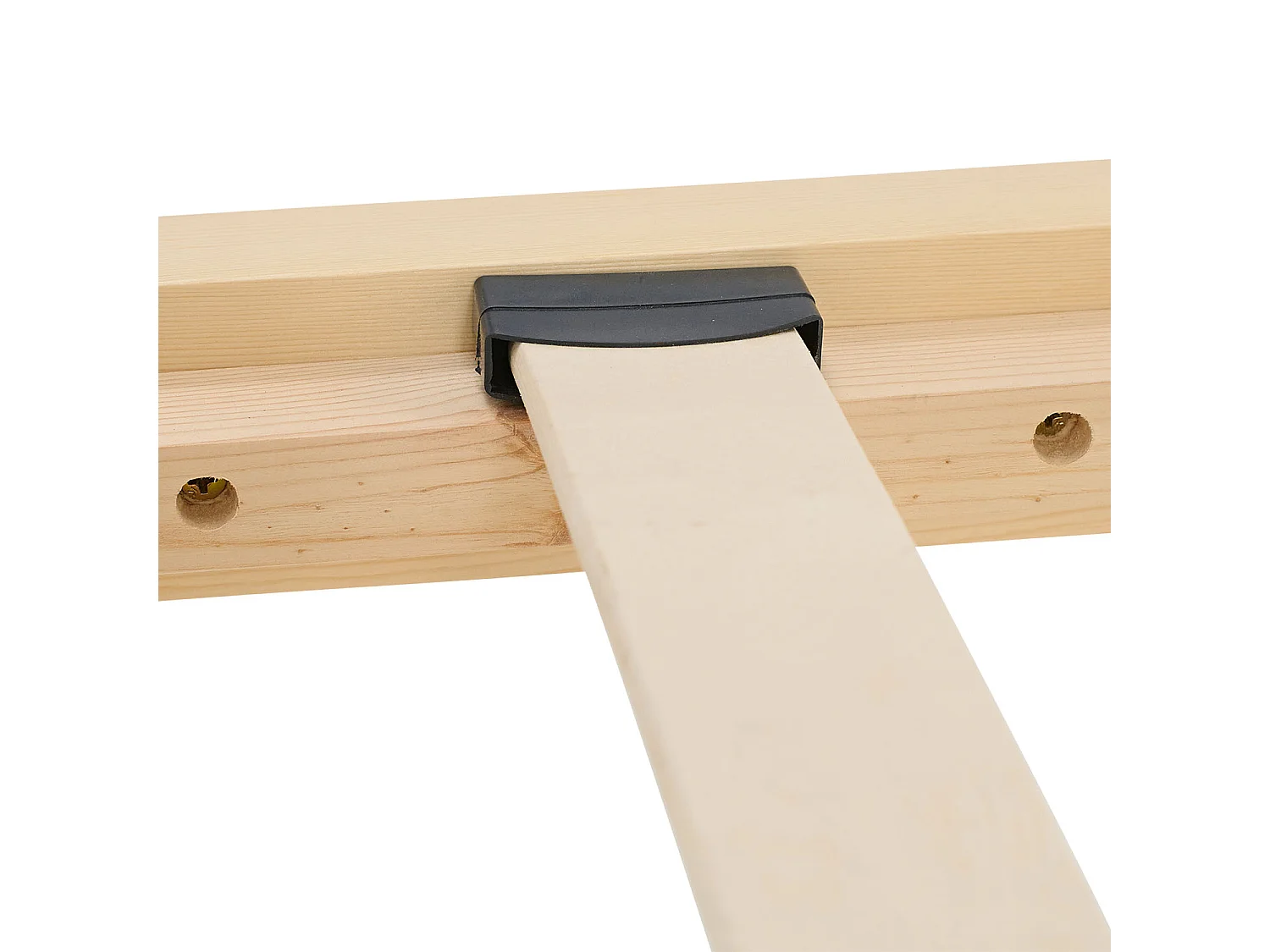 Cama de madera 90x200 cm natural