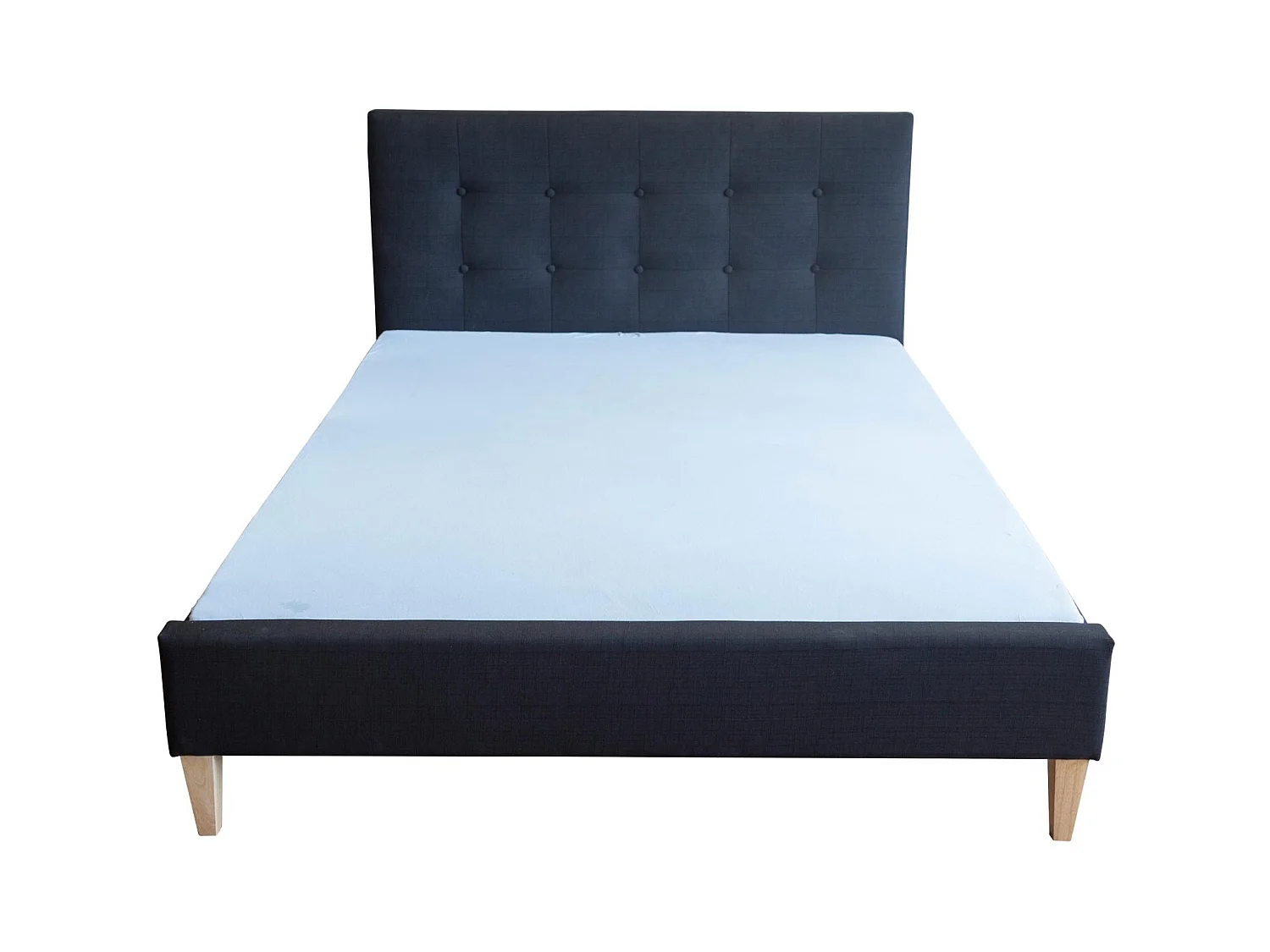 Bedframe 160x200 cm Zwart