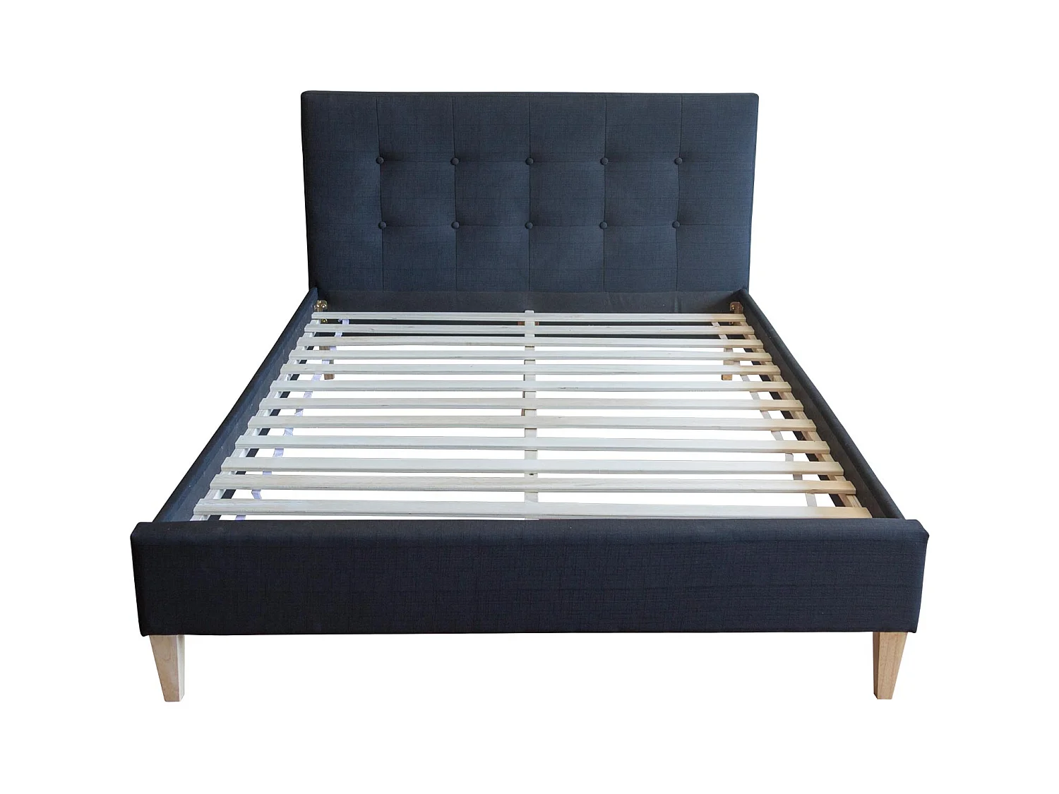 Bedframe 160x200 cm Zwart