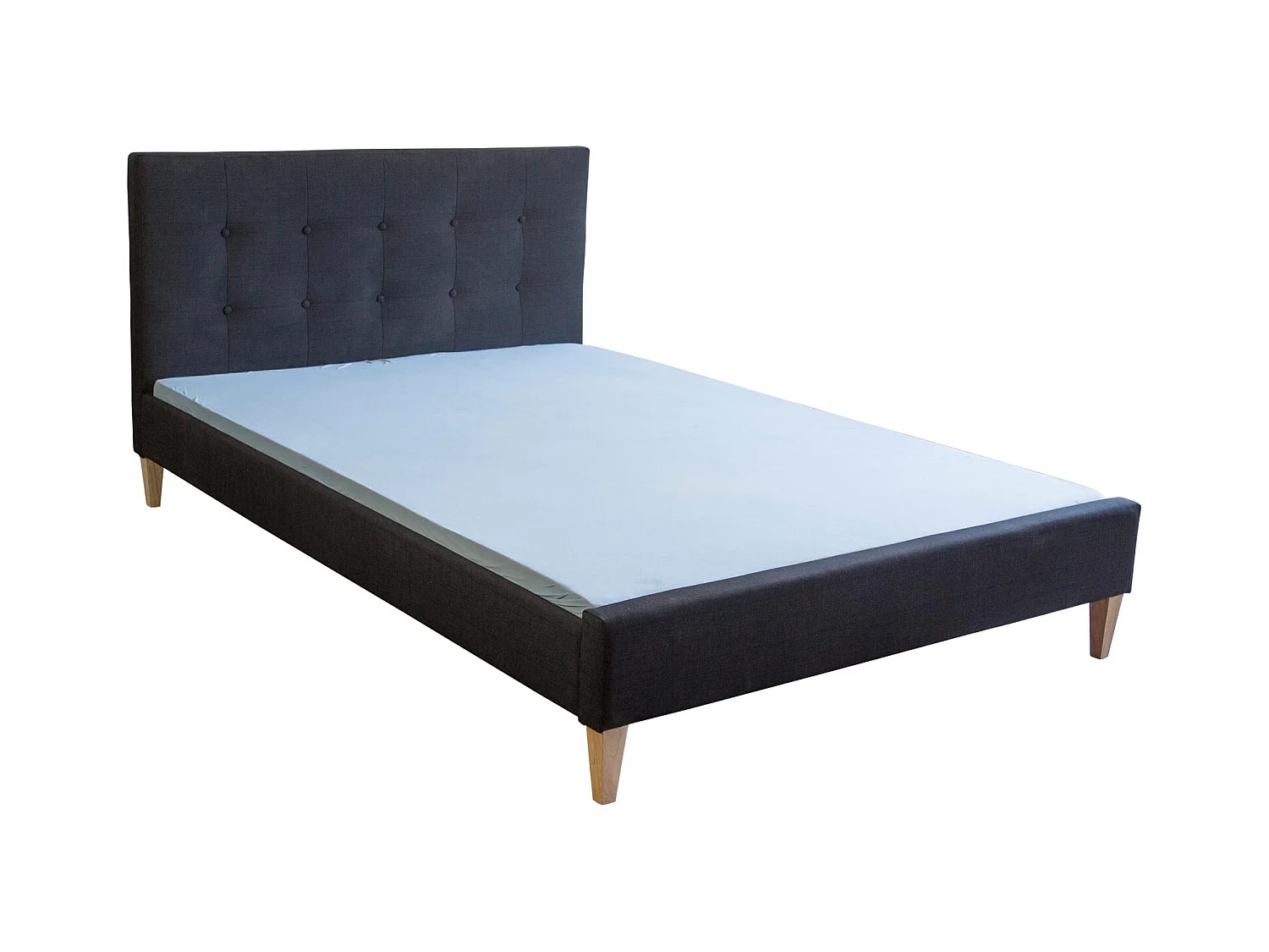 Bedframe 160x200 cm Zwart