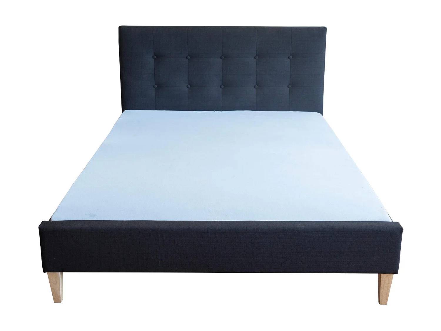 Struttura letto 160x200 cm Nero