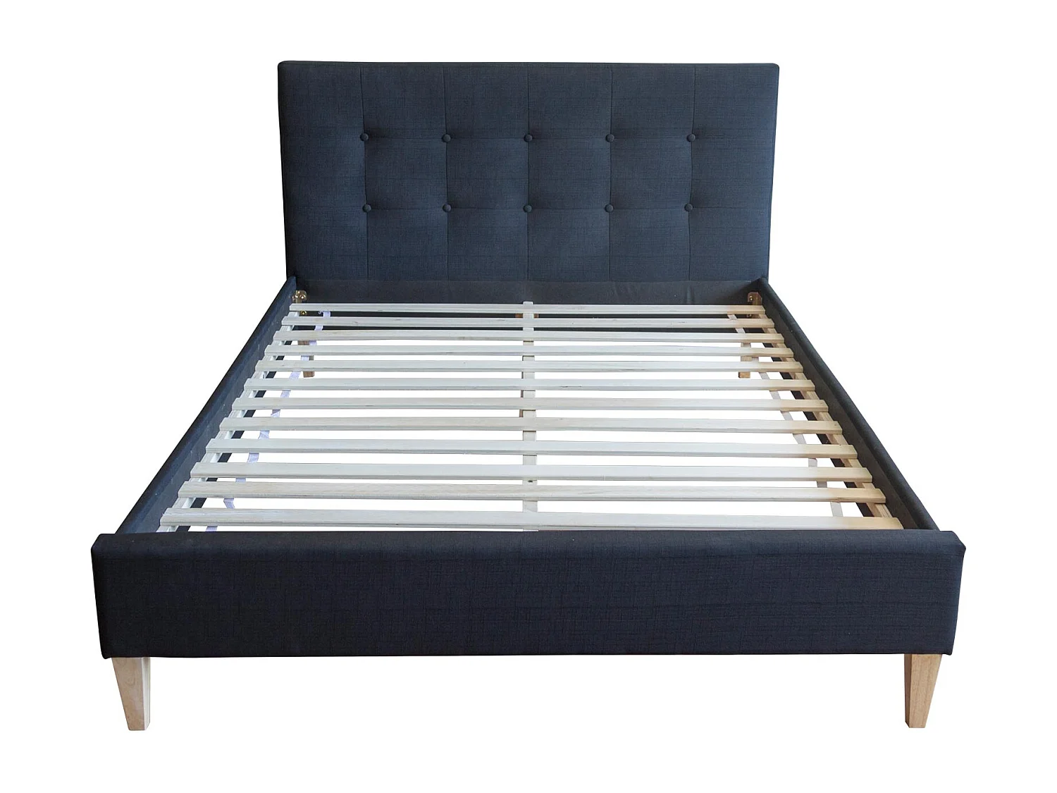 Struttura letto 160x200 cm Nero