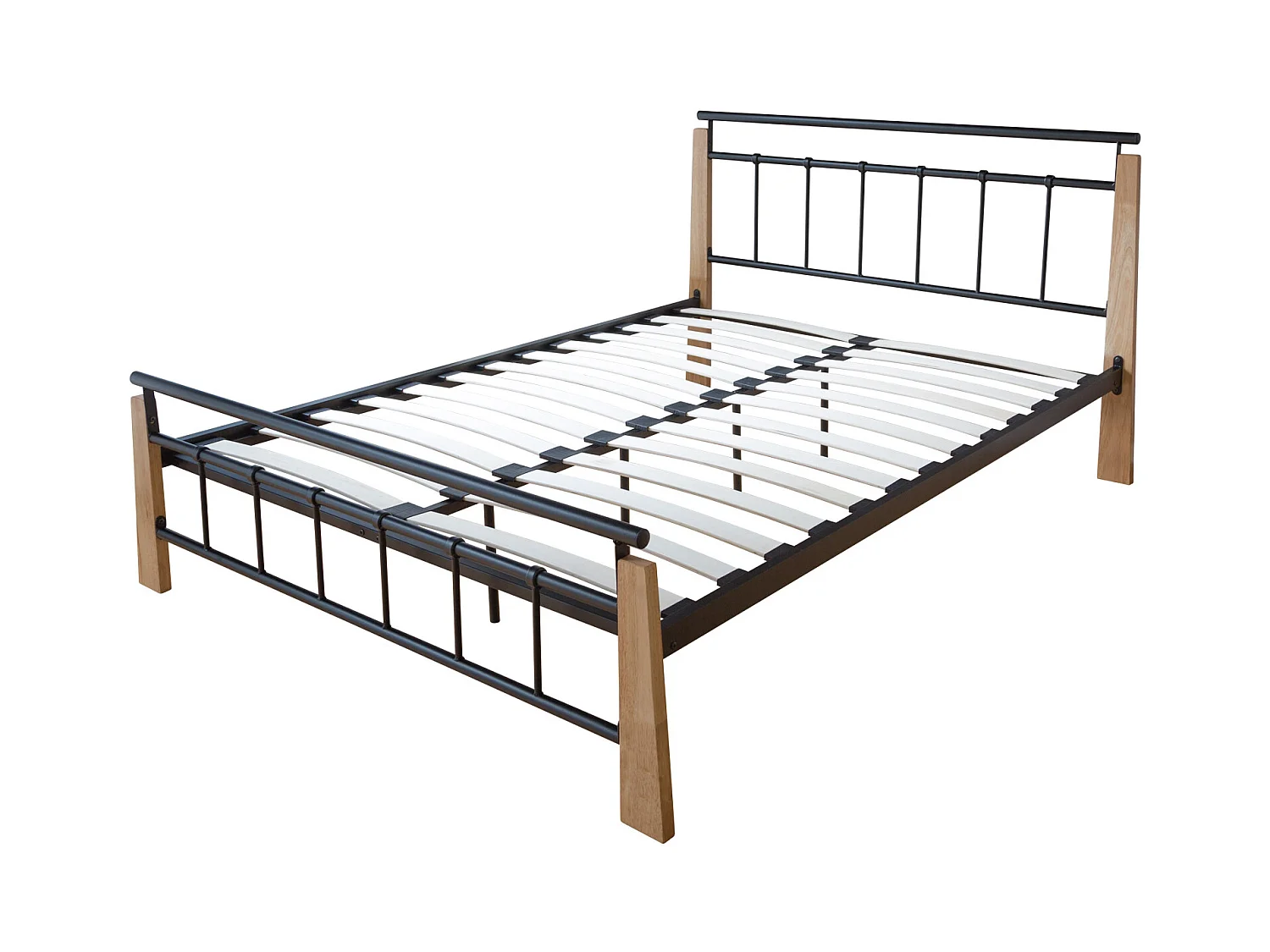 Metallbett 160x200 cm Schwarz 5072