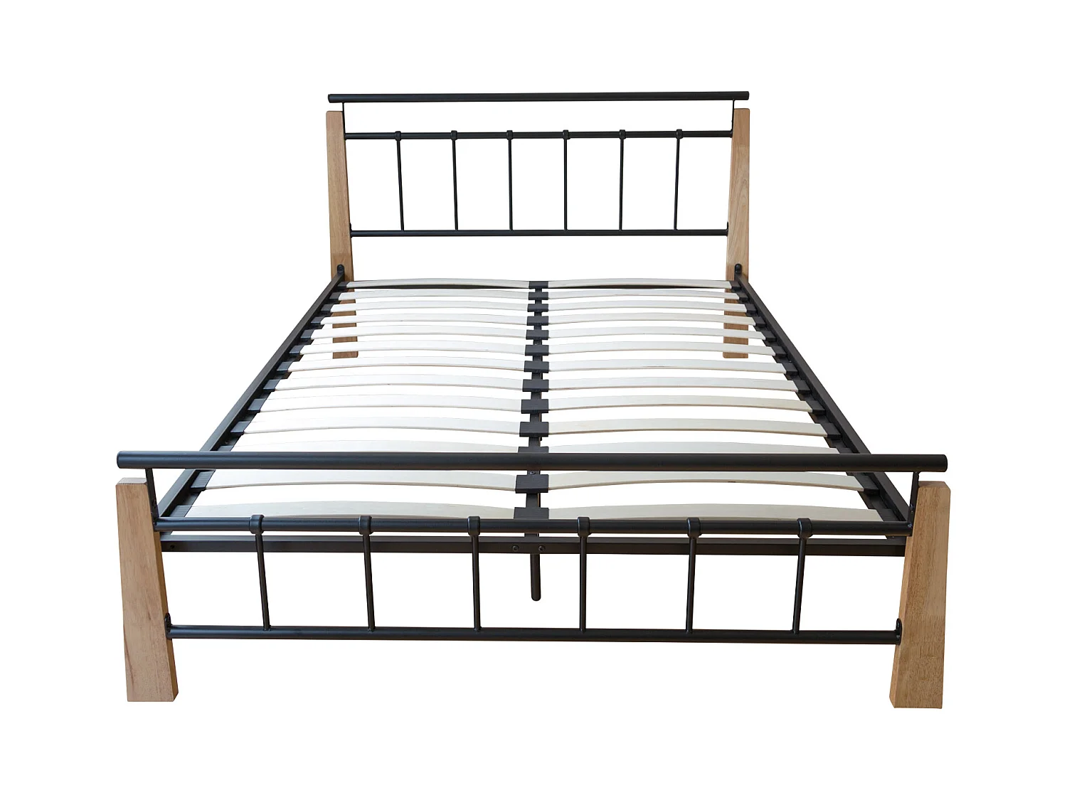 Metallbett 160x200 cm Schwarz 5072