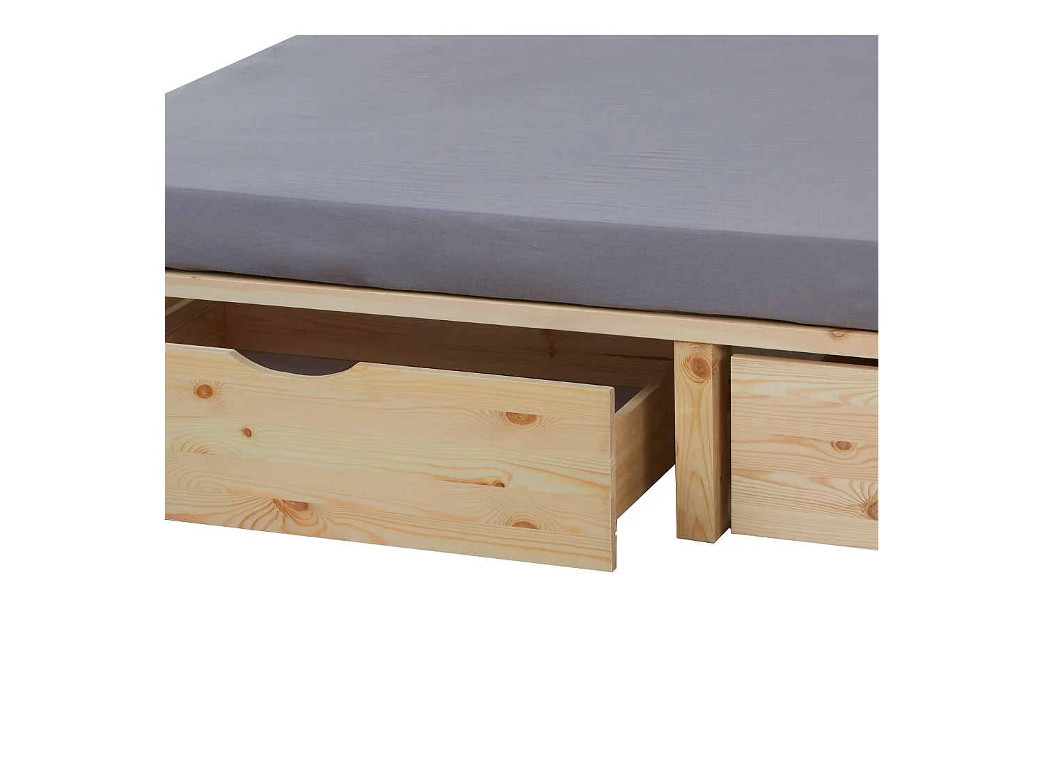 Bett 90x200 cm Naturpalette