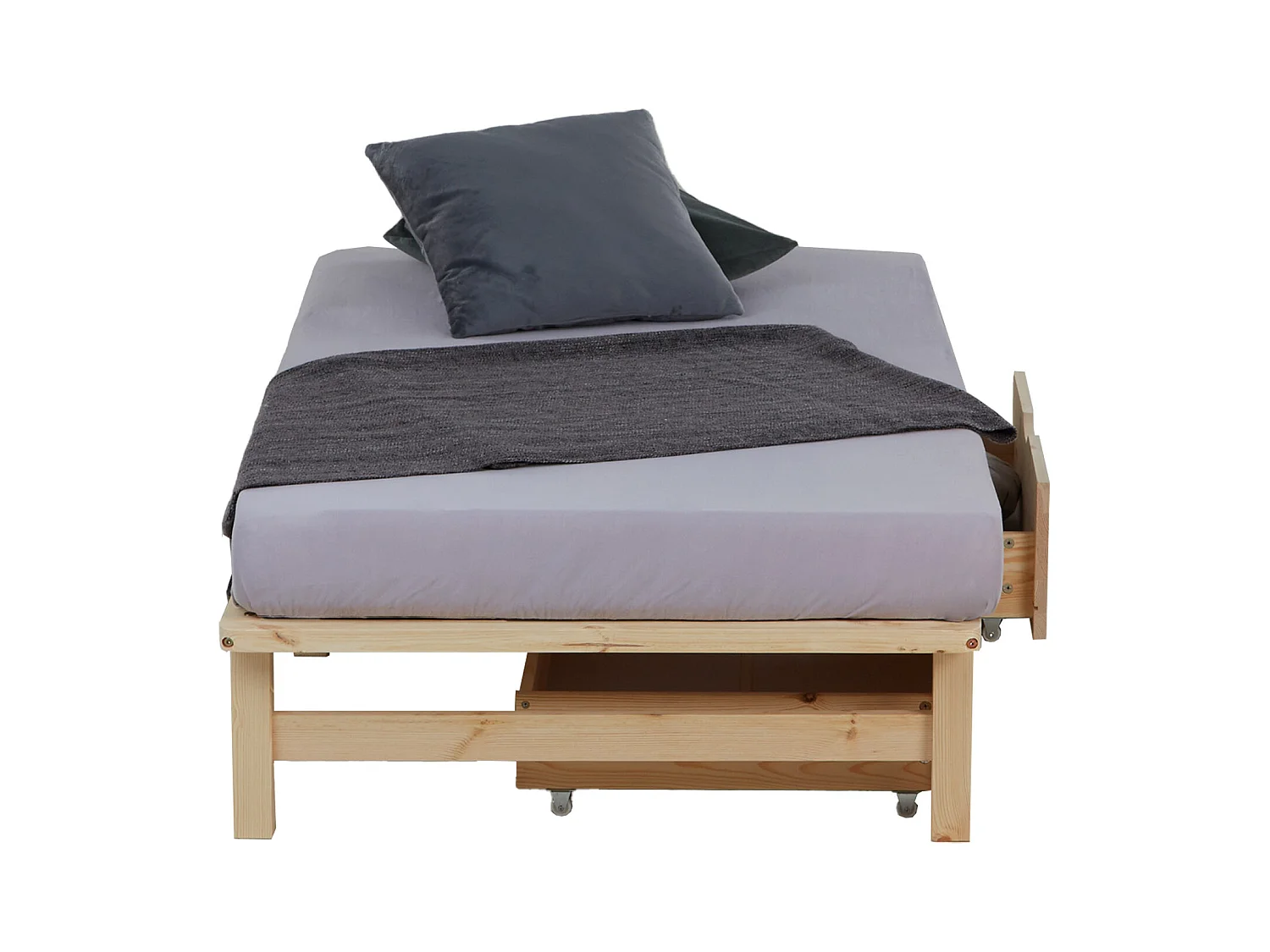 Bett 90x200 cm Naturpalette