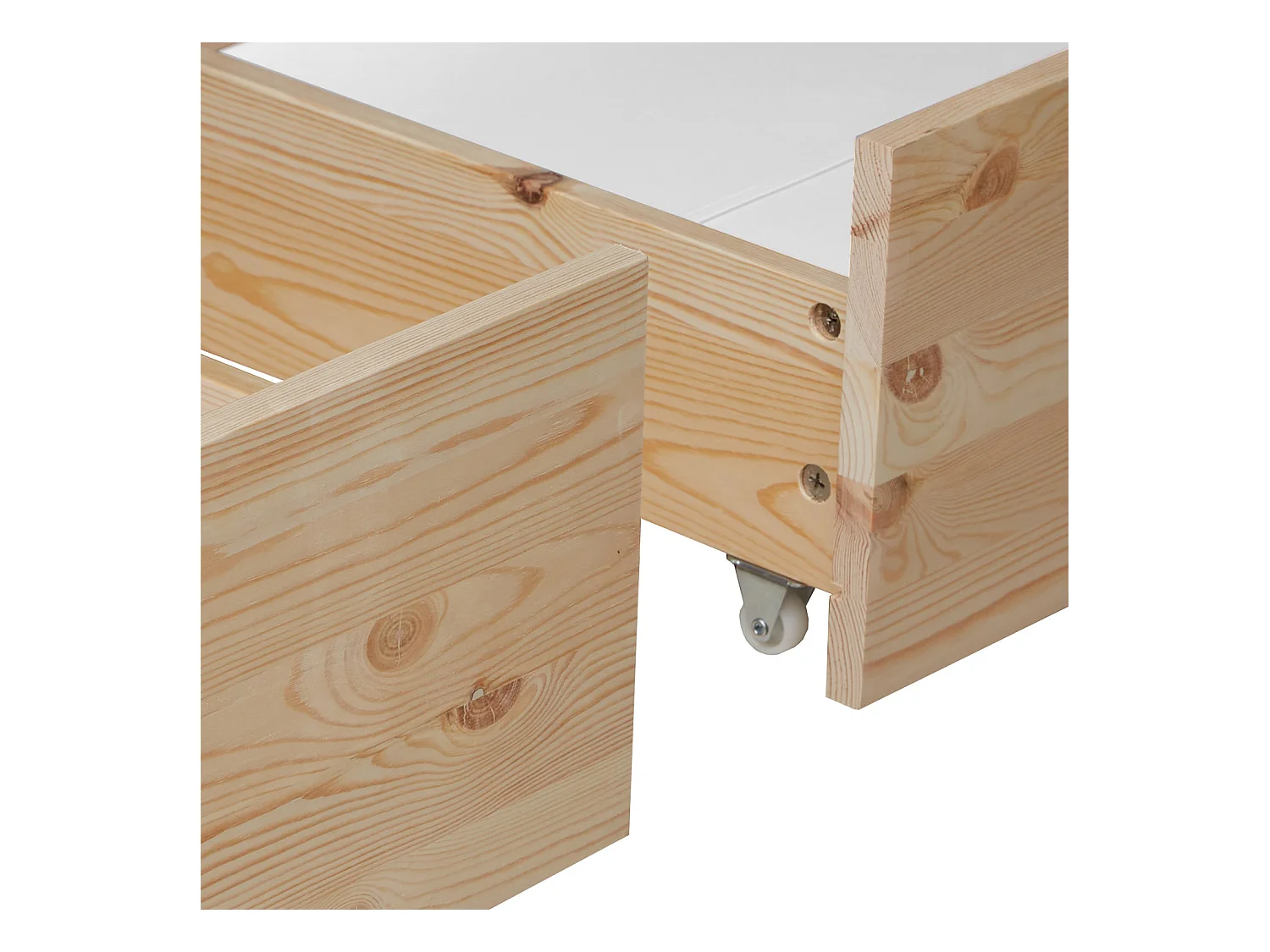 Bett 90x200 cm Naturpalette