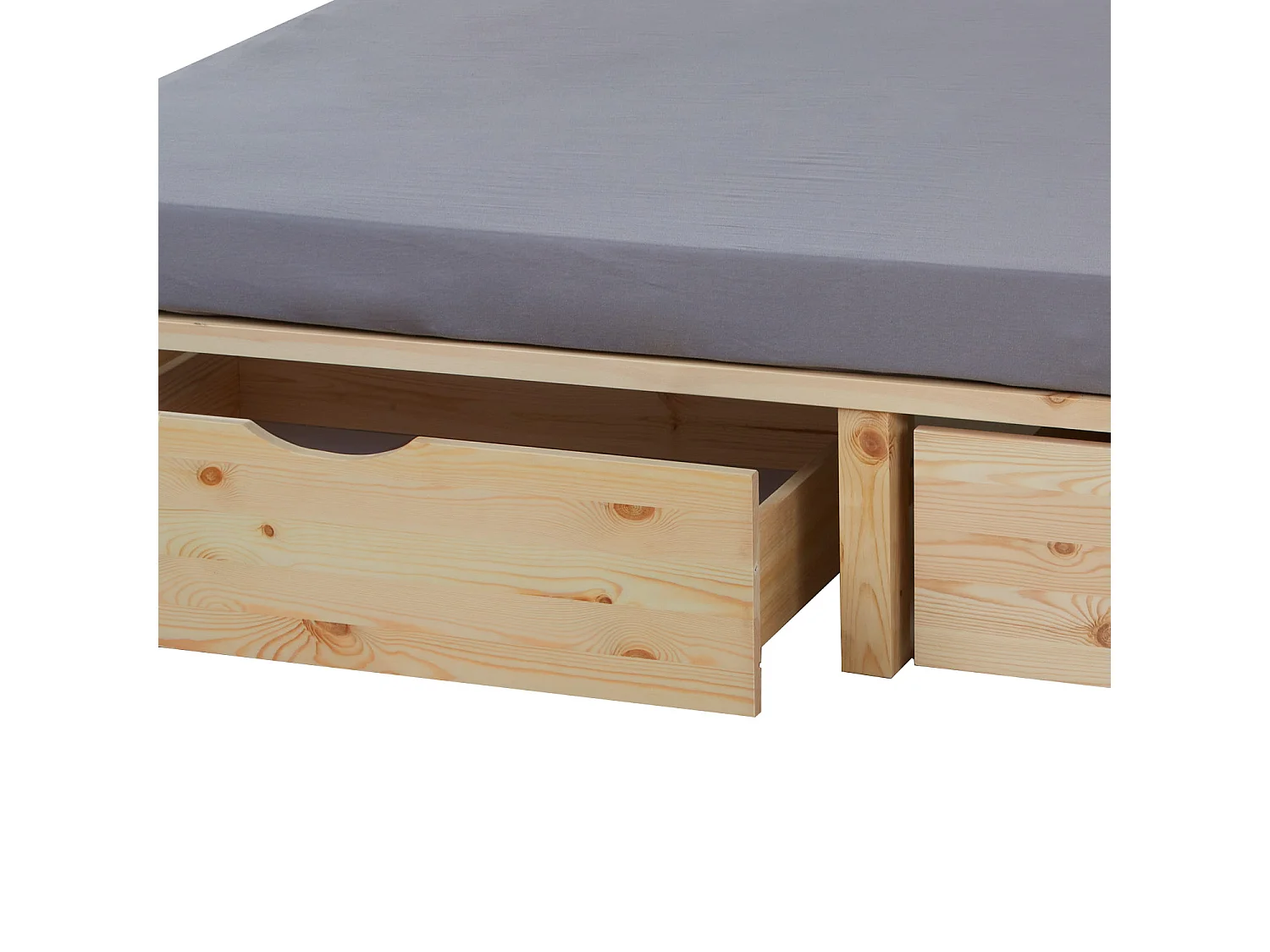 Łóżko 90x200 cm Naturalna Paleta