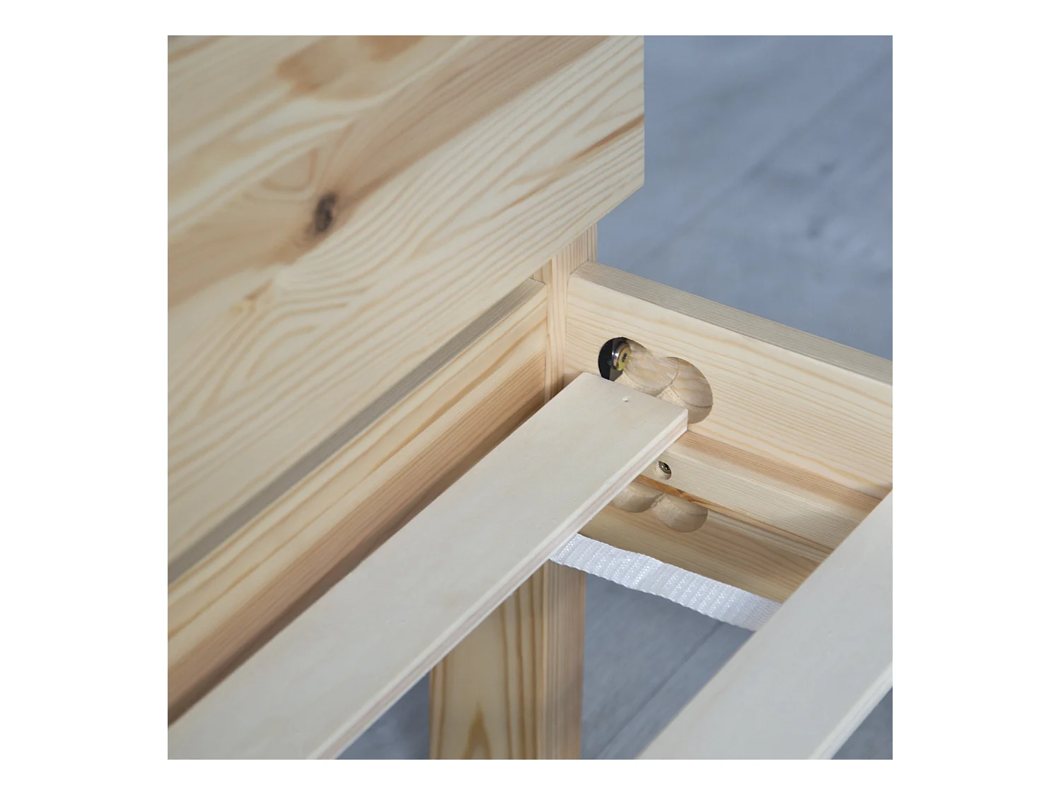 Doppelbett 140x200 cm Kiefer