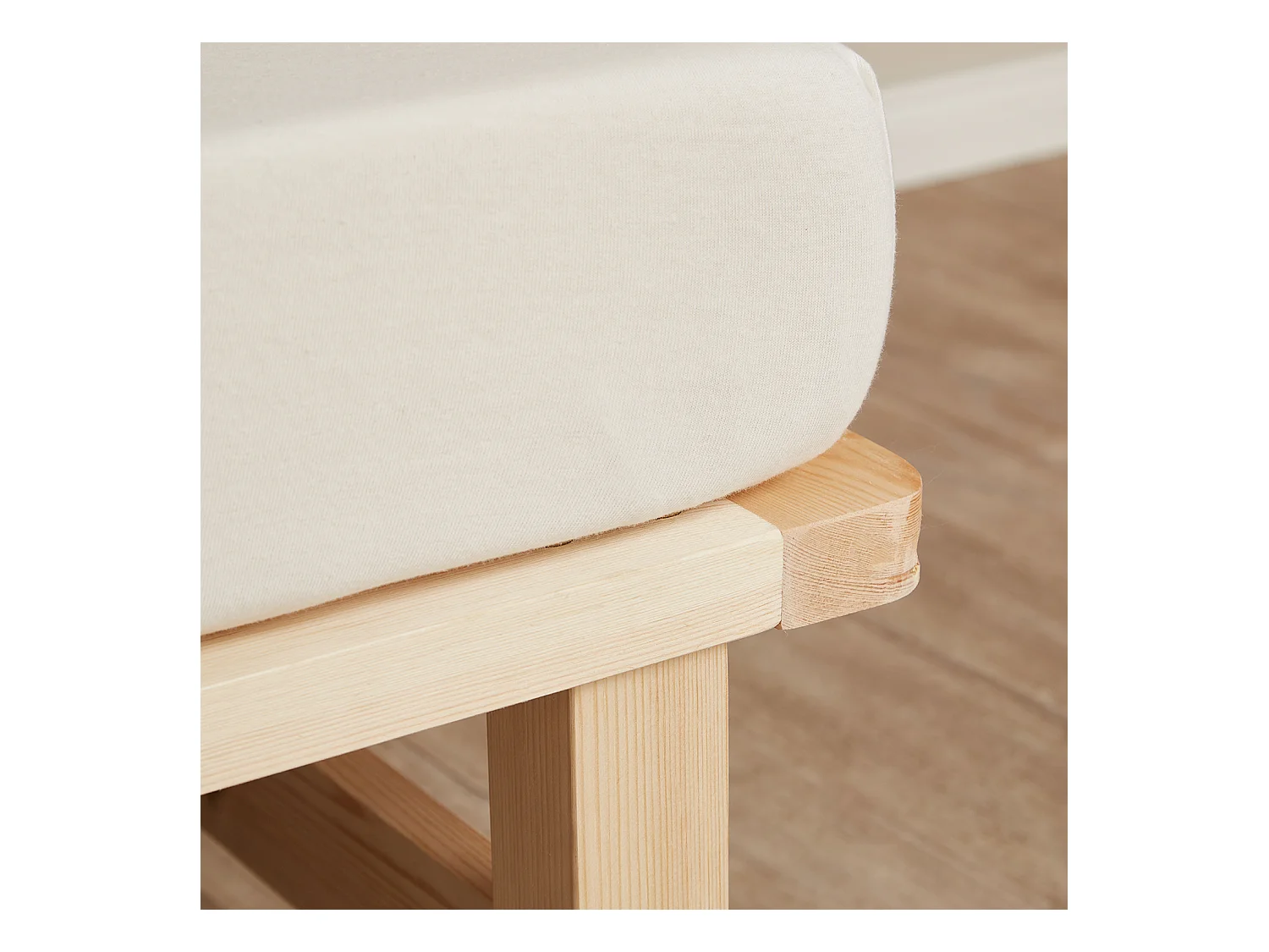 Bedframe 90x200 cm Natuurlijk