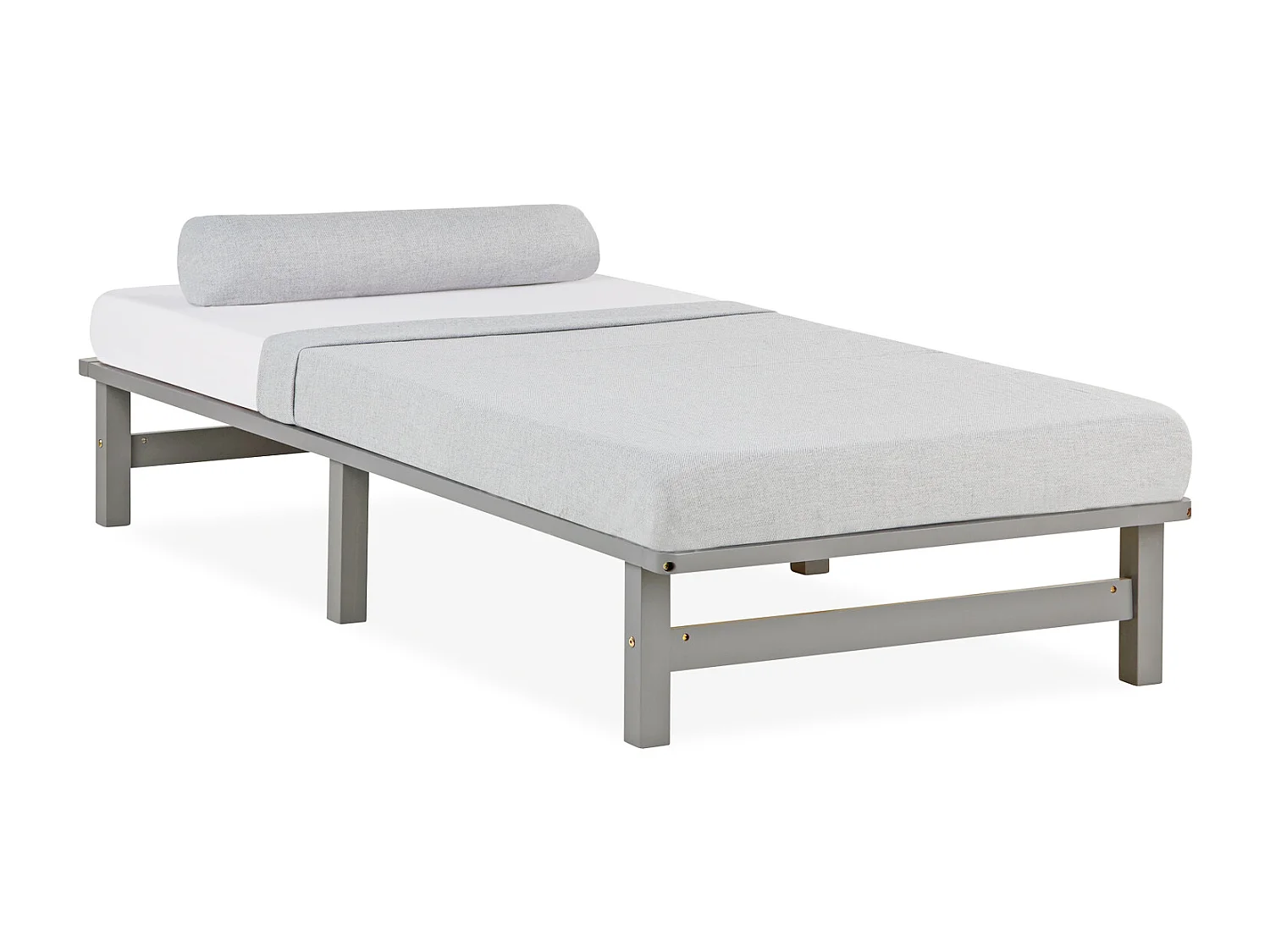 Lit Palette 90x200 cm Gris