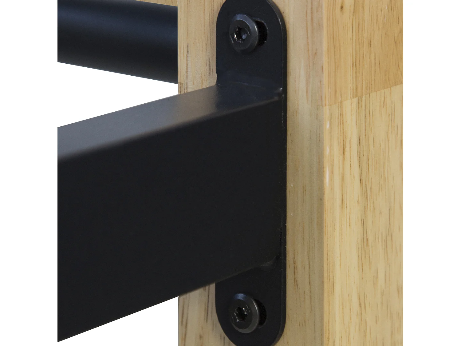 Cama 90x200 cm preta