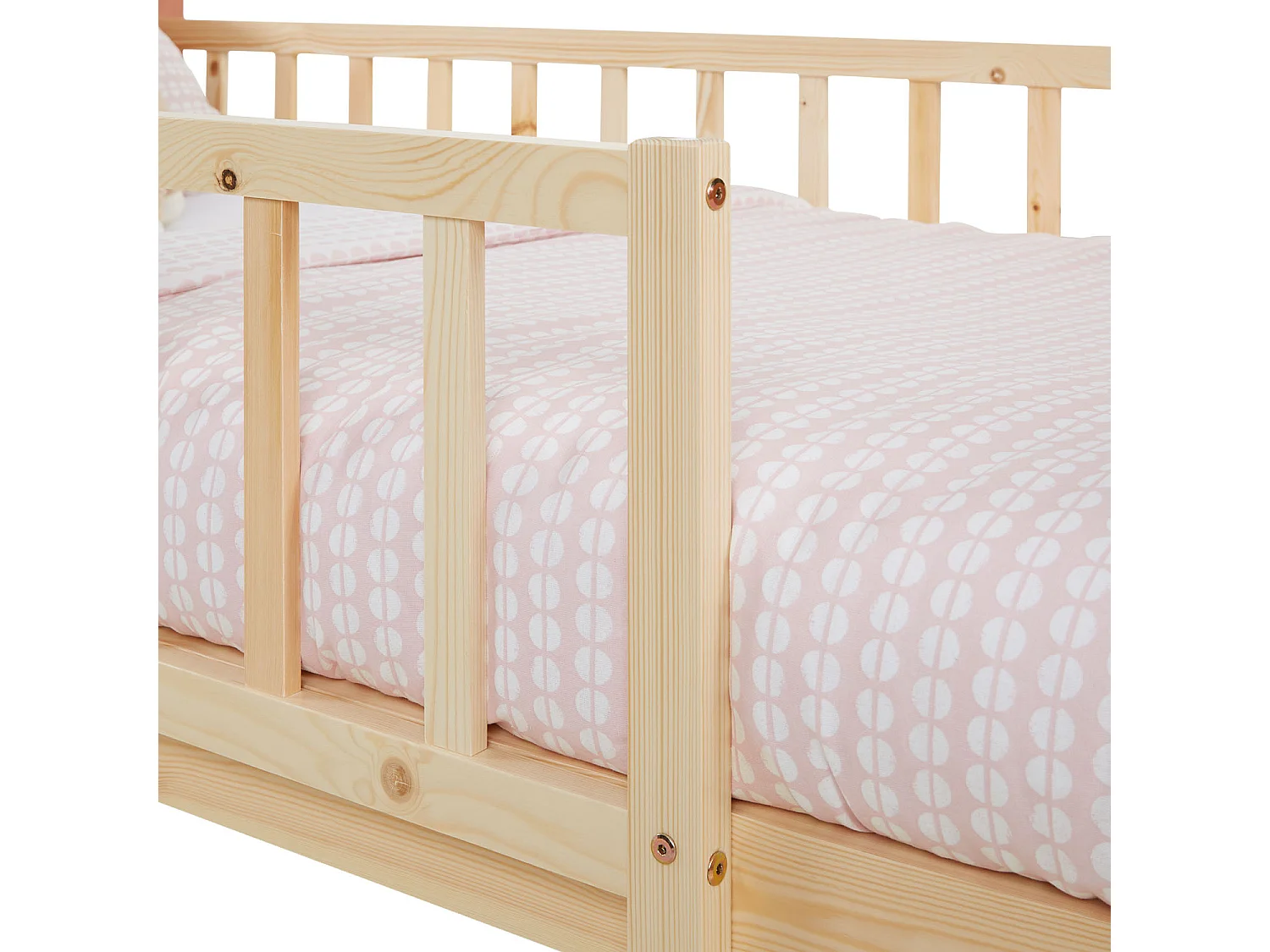 Einzelbett 90x200 cm rot