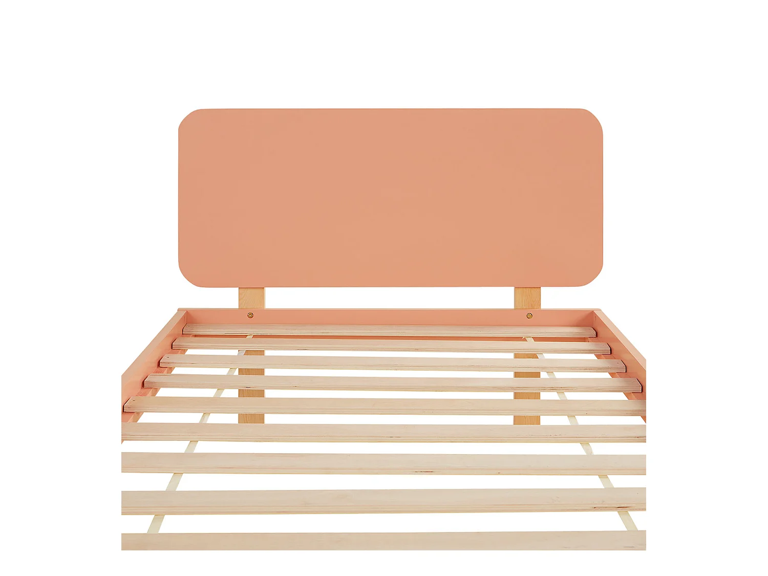 Lit simple 95x76,5x209 cm rouge