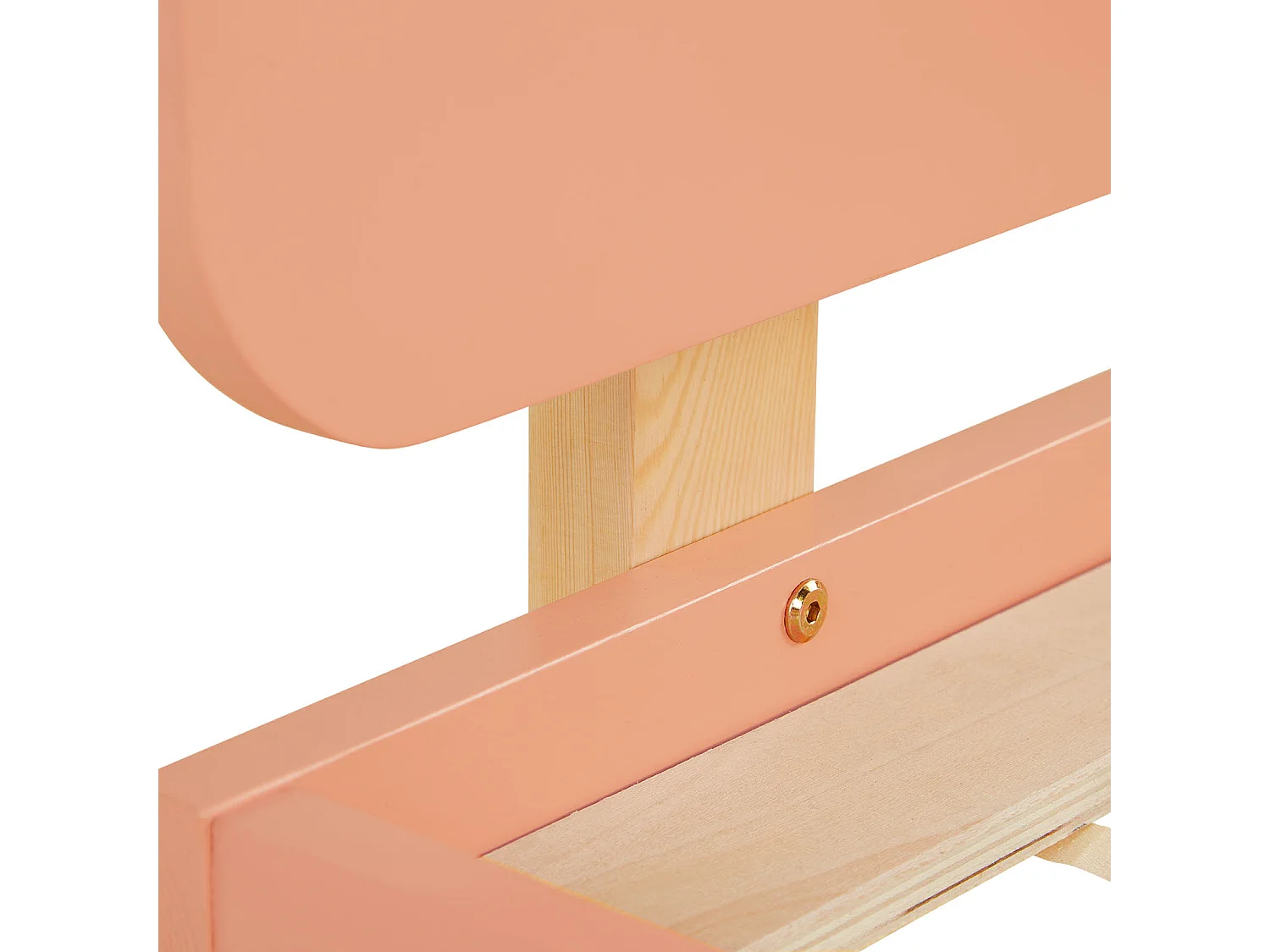 Cama individual 95x76,5x209 cm vermelha