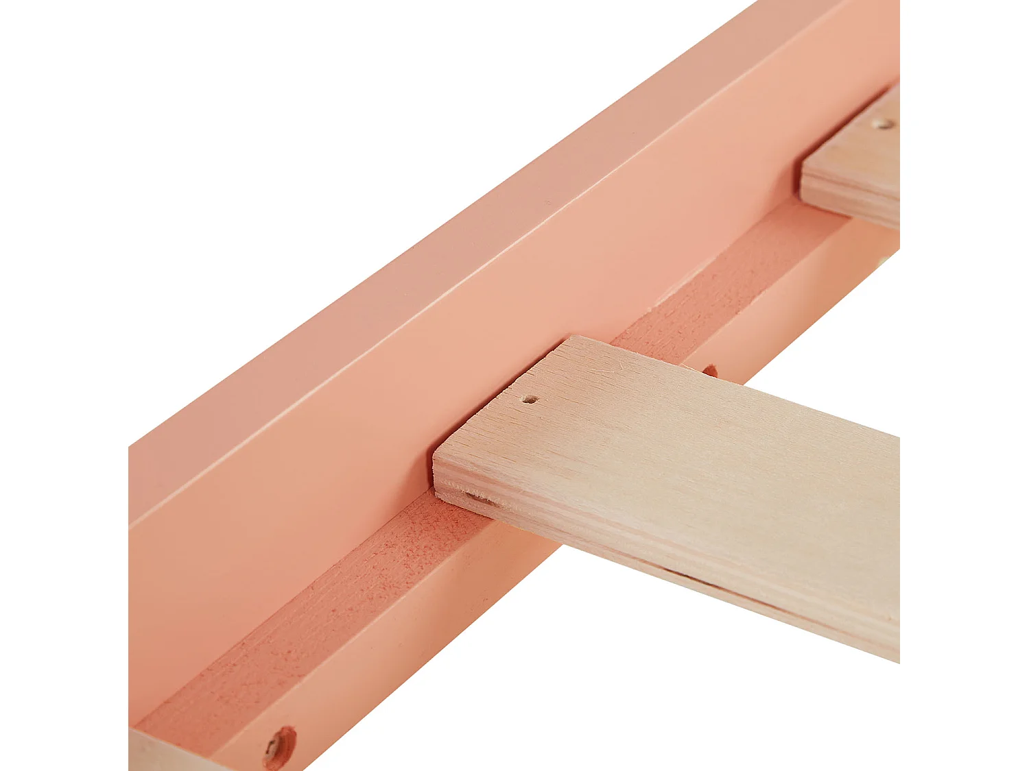 Cama individual 95x76,5x209 cm vermelha