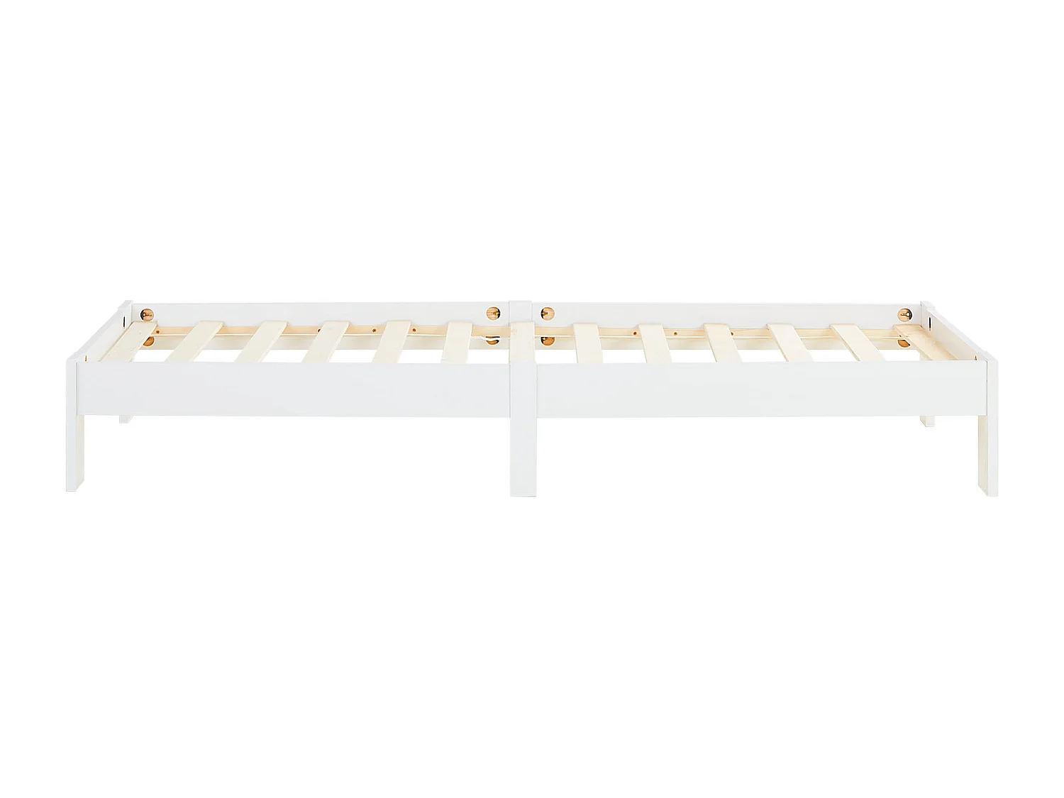 Bedframe 95,5x204x30 cm wit